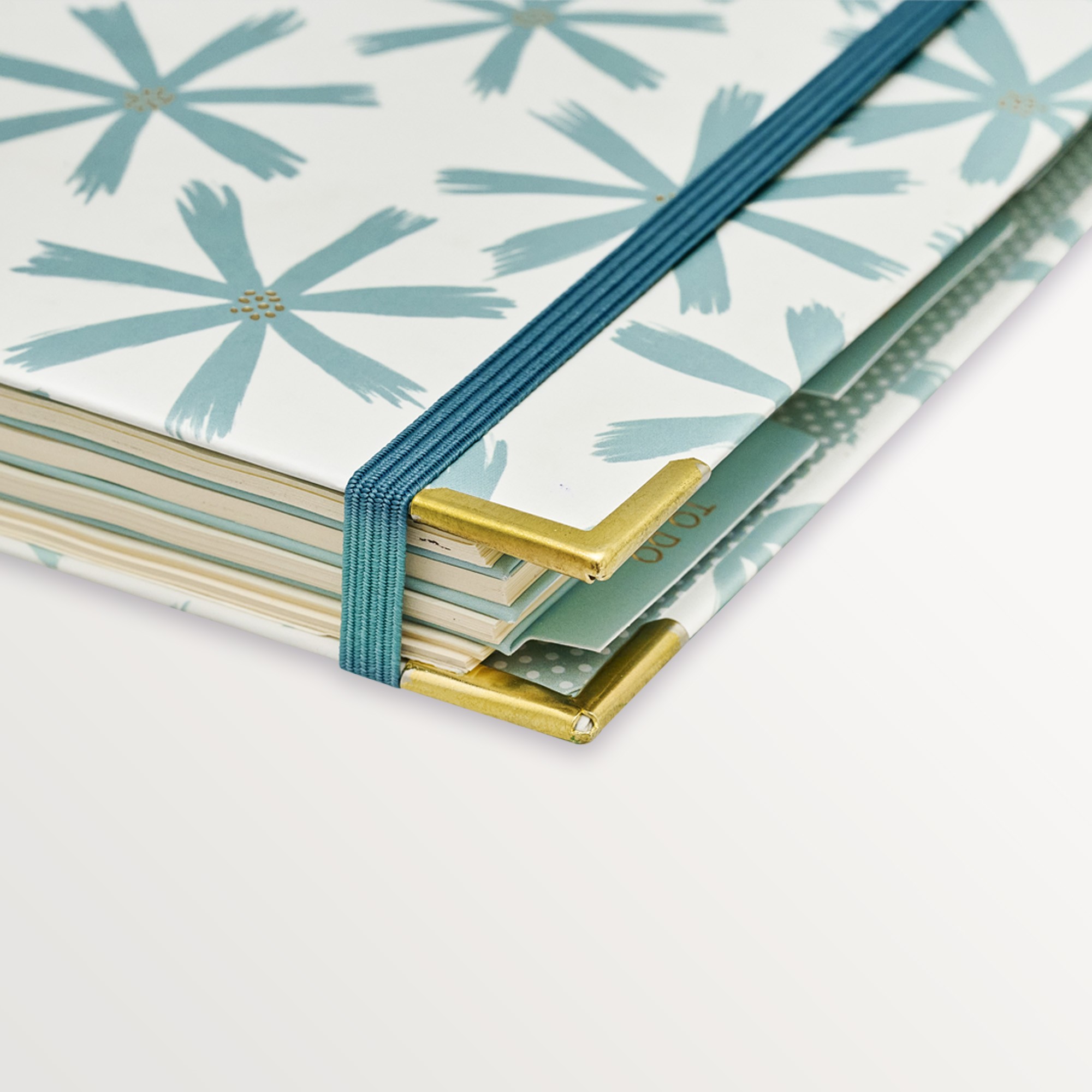 Episode Spiralli Planlayıcı Modern Floral B5 120 Yp. Defter - Blue Agapanthus