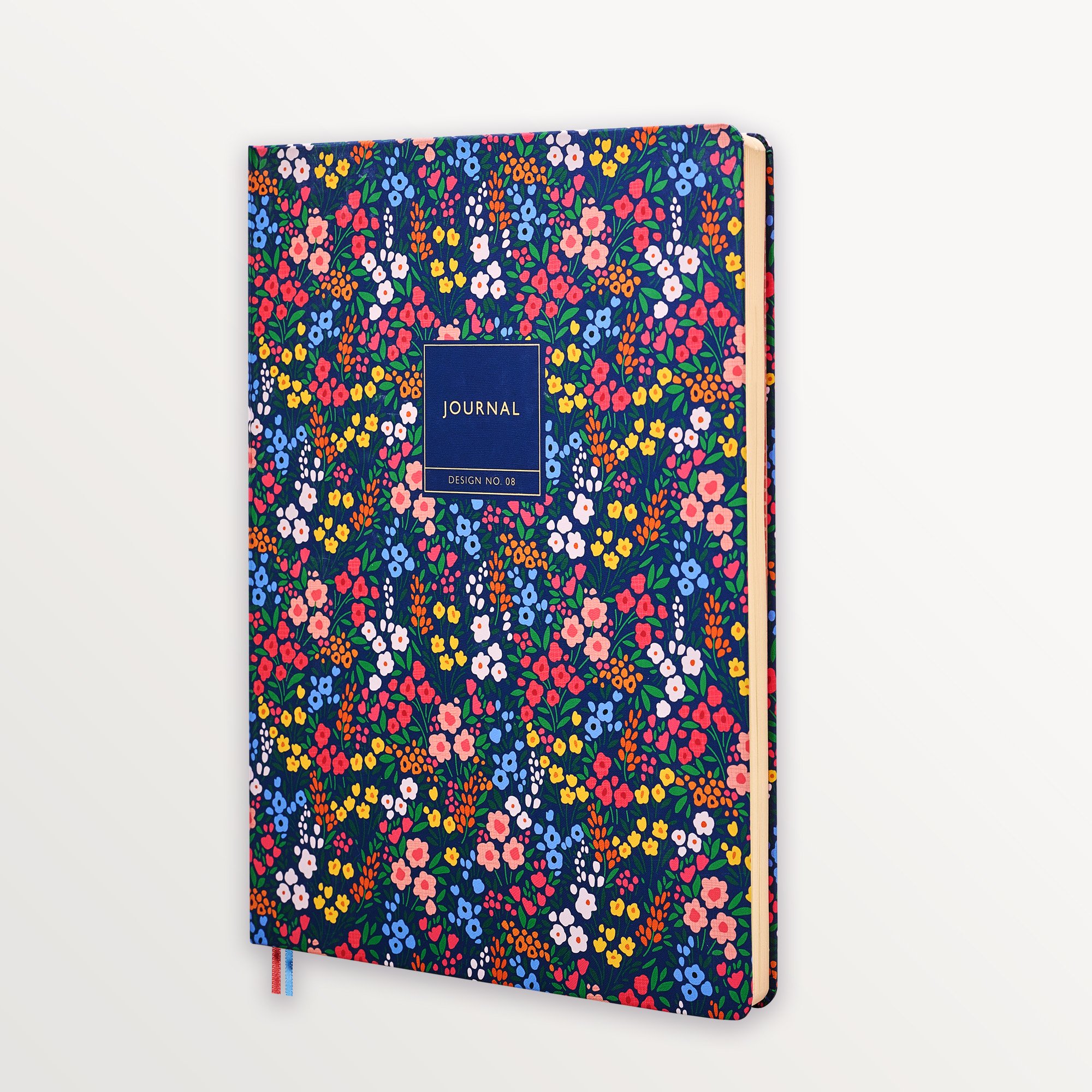 Episode Ciltli Modern Floral  XL 88 Yp. Defter - Navy Ditsy