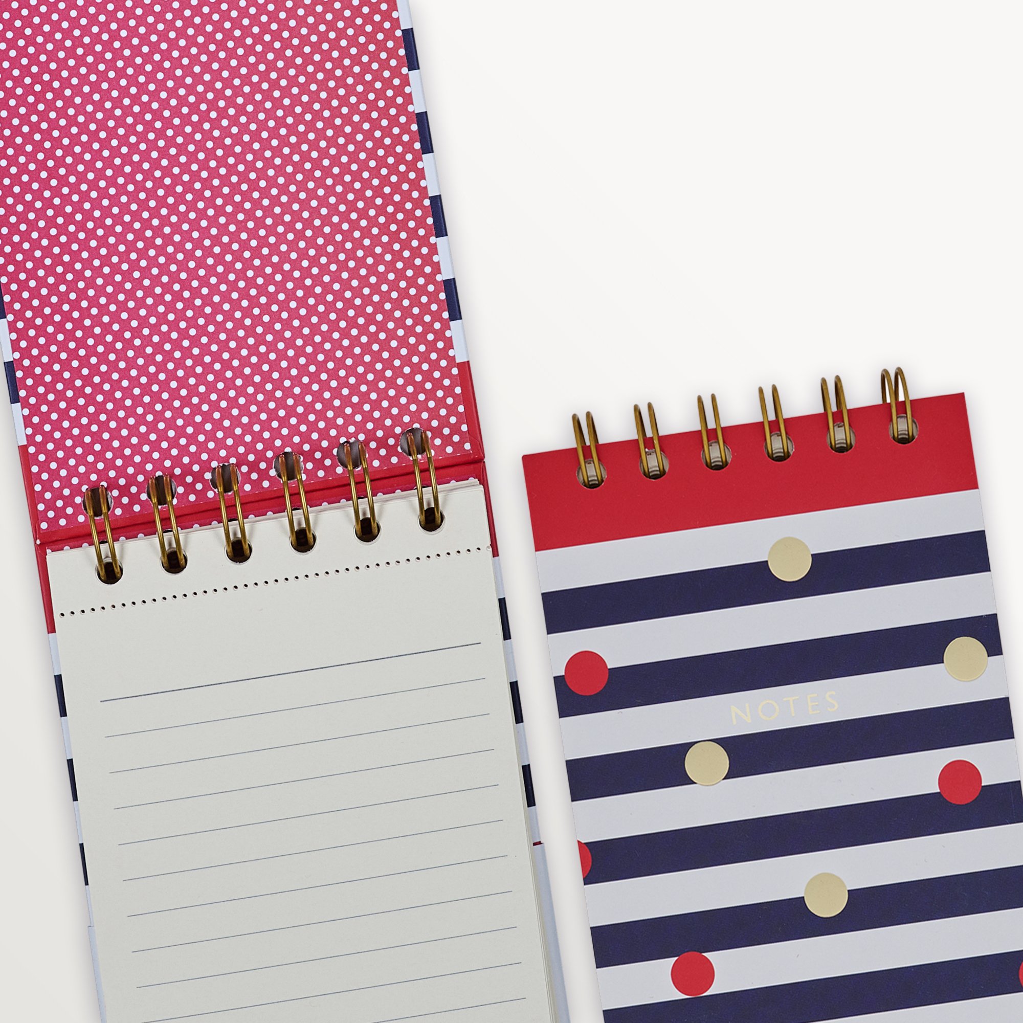 Episode Uzun Spiralli Stripe 100 Yp. Defter - Henley Stripe