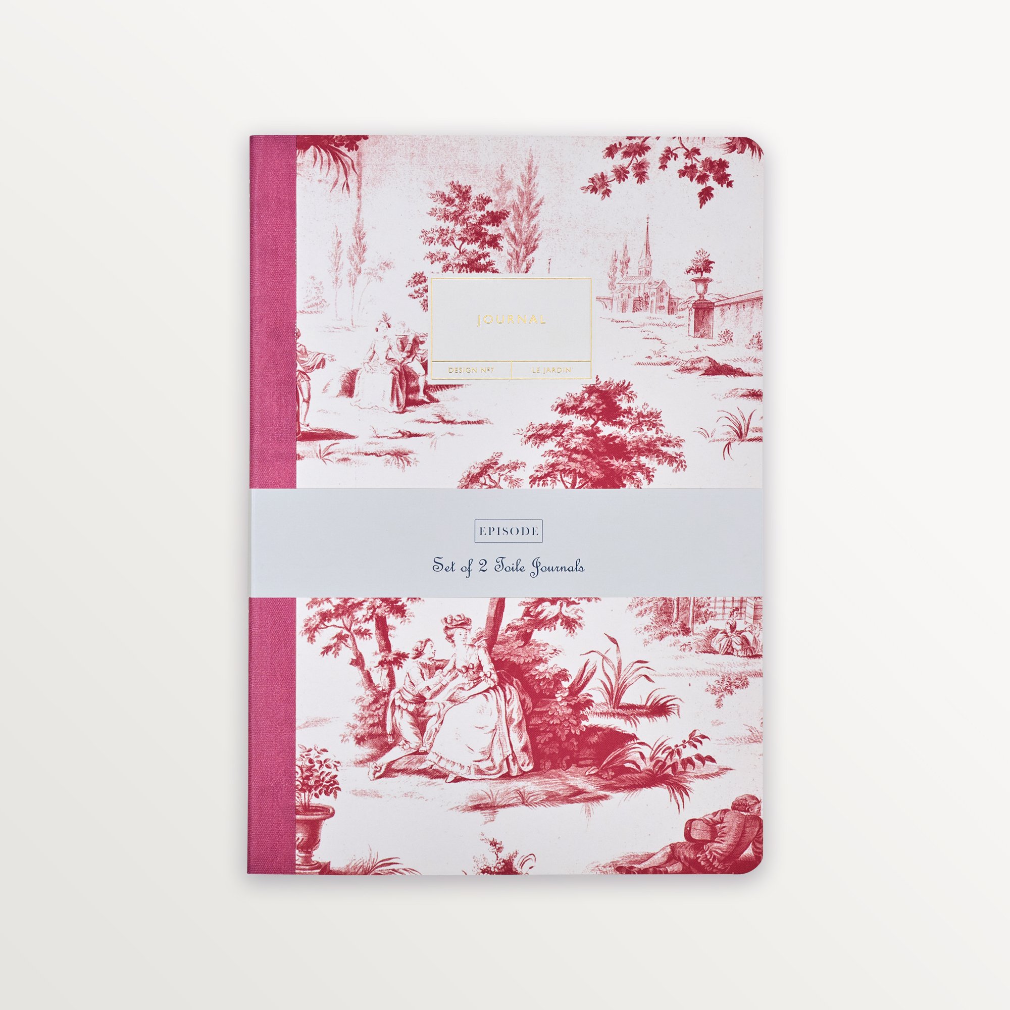 Episode 2'li Terzi Dikiş Set Toile B5 48 Yp. Defter - De Jouy La Fete & Le Jardin