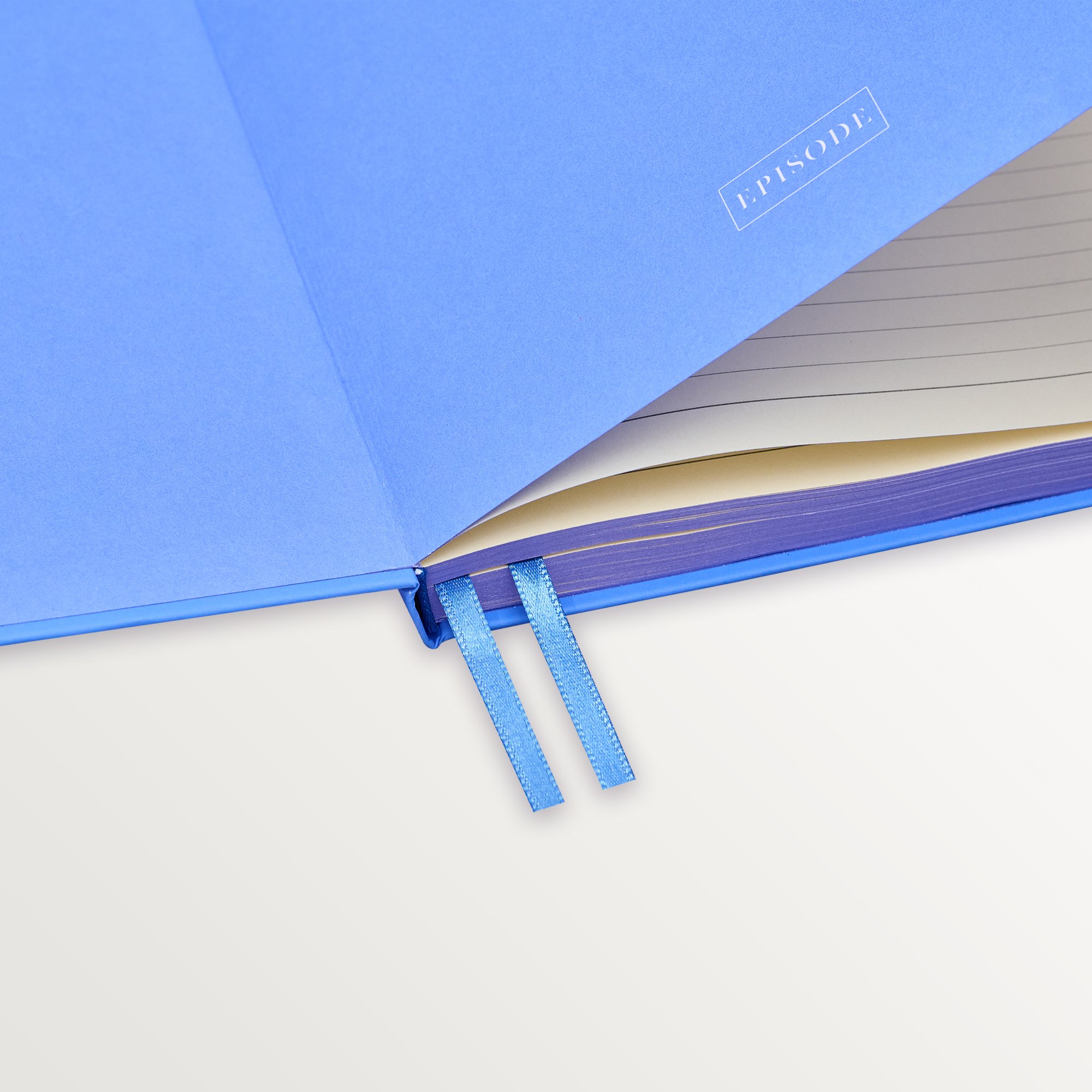 Episode Ciltli Colourblock Uno 17x24 120 Yp. Defter - Eighties Blue