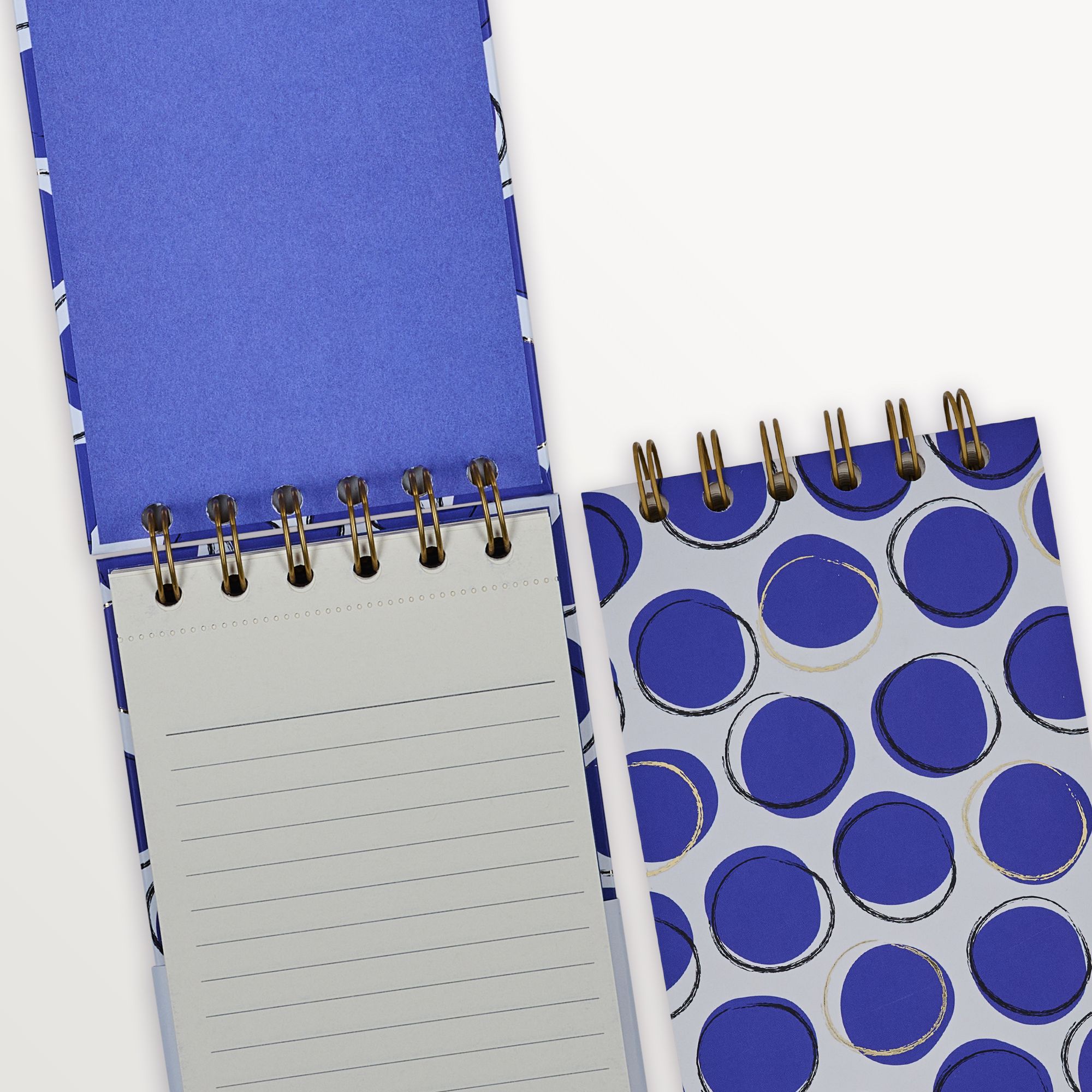 Episode Uzun Spiralli Dotty 100 Yp. Defter - Blue Circles