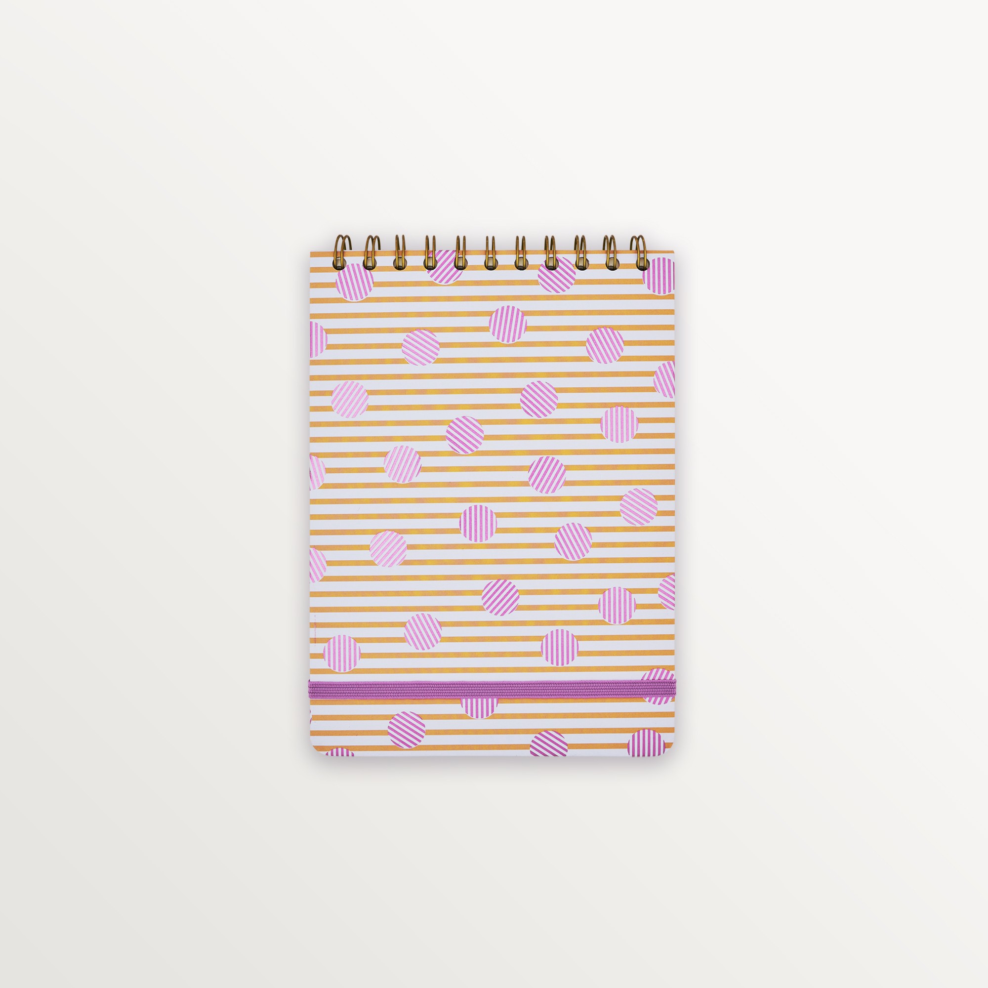 Episode A5 Spiralli Dotty 100 Yp. Defter - Polka Stripe