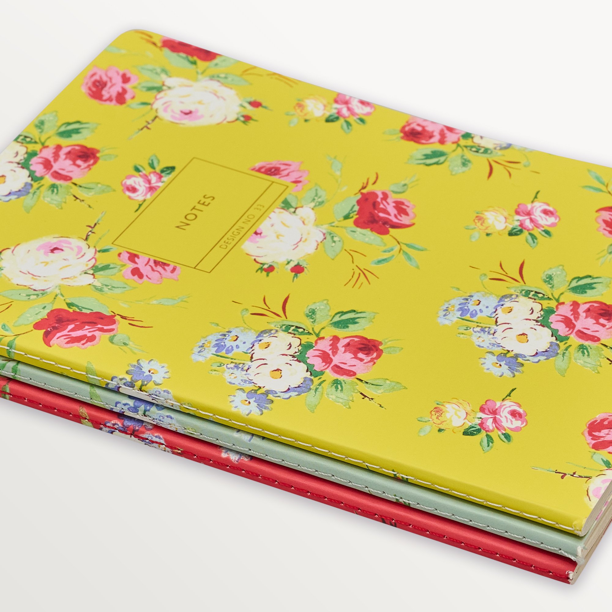 Episode 3'lü Terzi Dikiş Set Classic Floral A5 36 Yp. Defter - Christine Mix