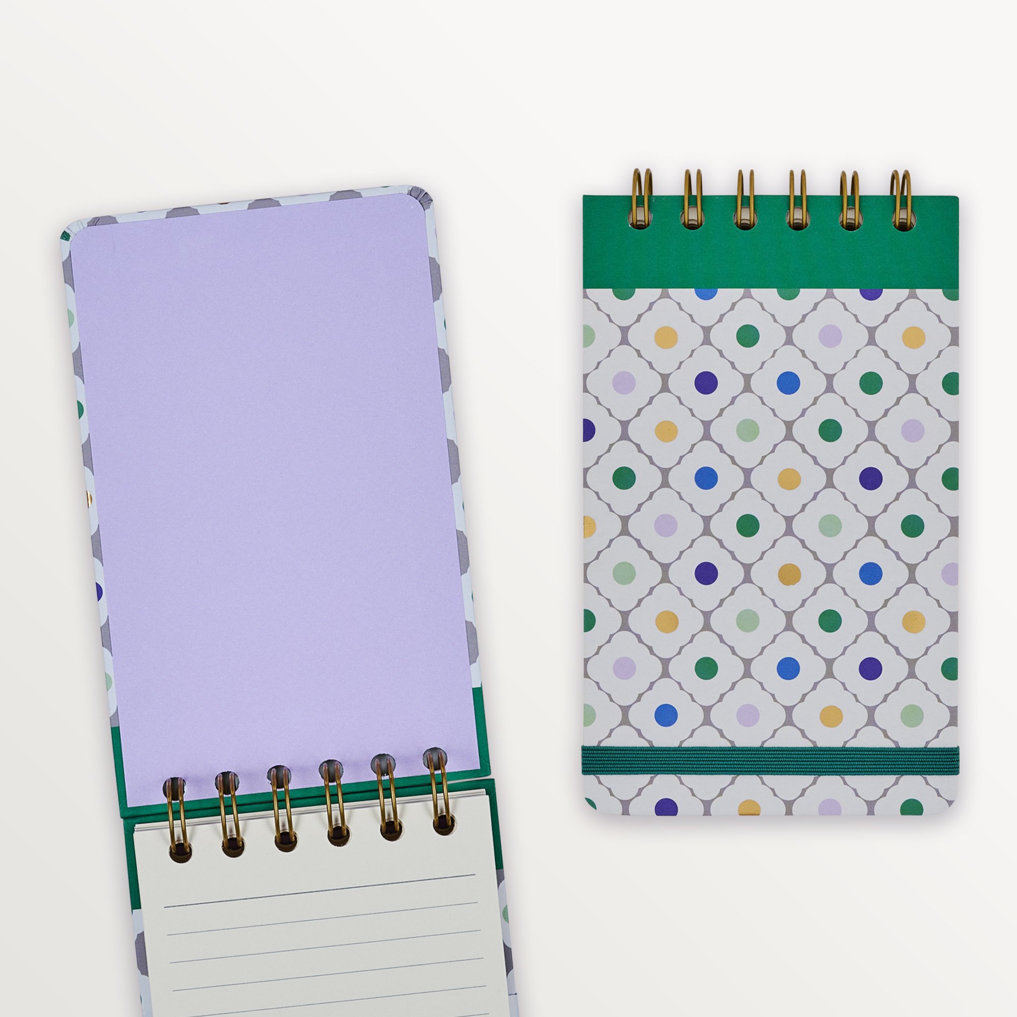 Episode Küçük Spiralli Dotty 100 Yp. Defter - Tiled Polka