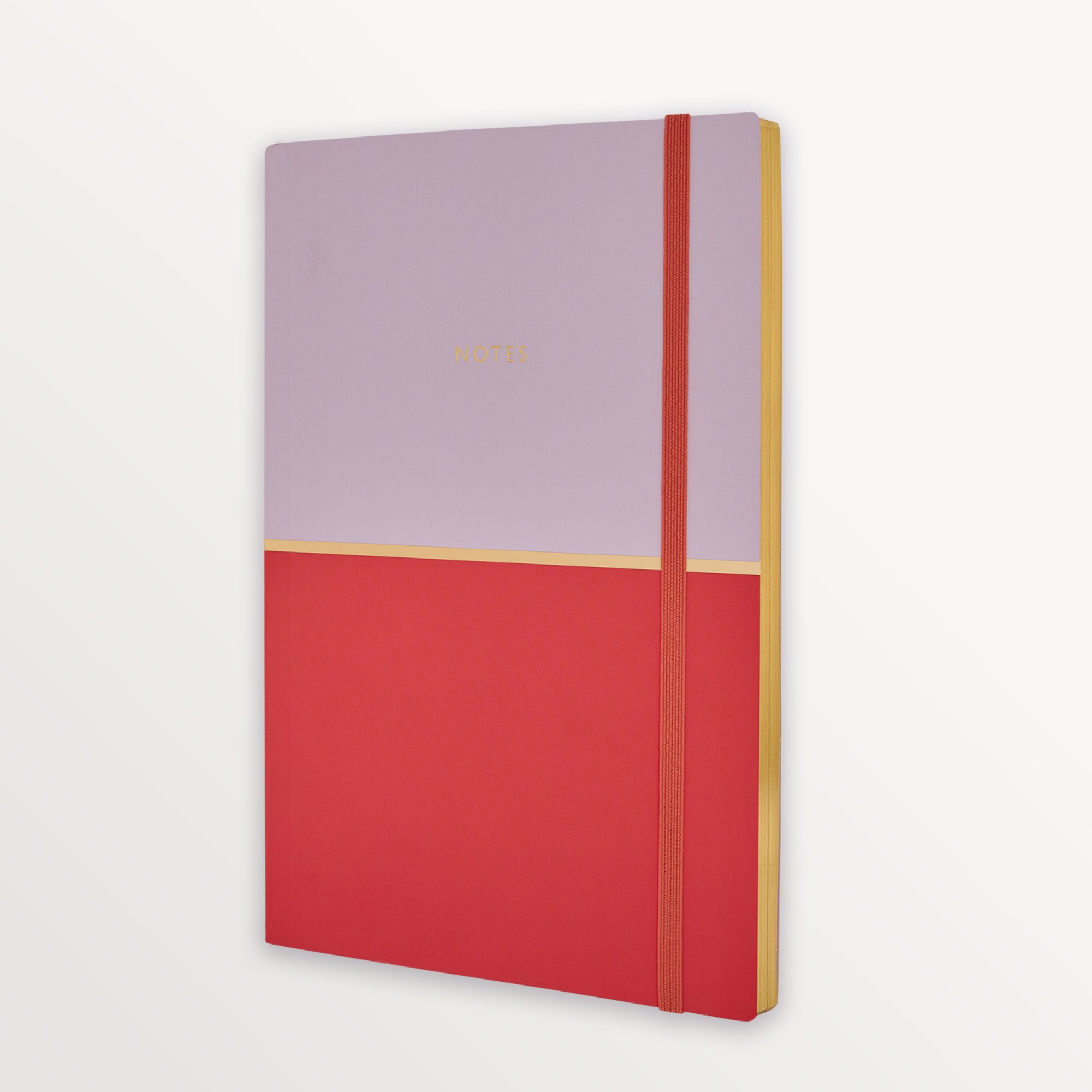 Episode Amerikan Ciltli Colourblock Duo A5 96 Yp. Defter - Lilac Cherry