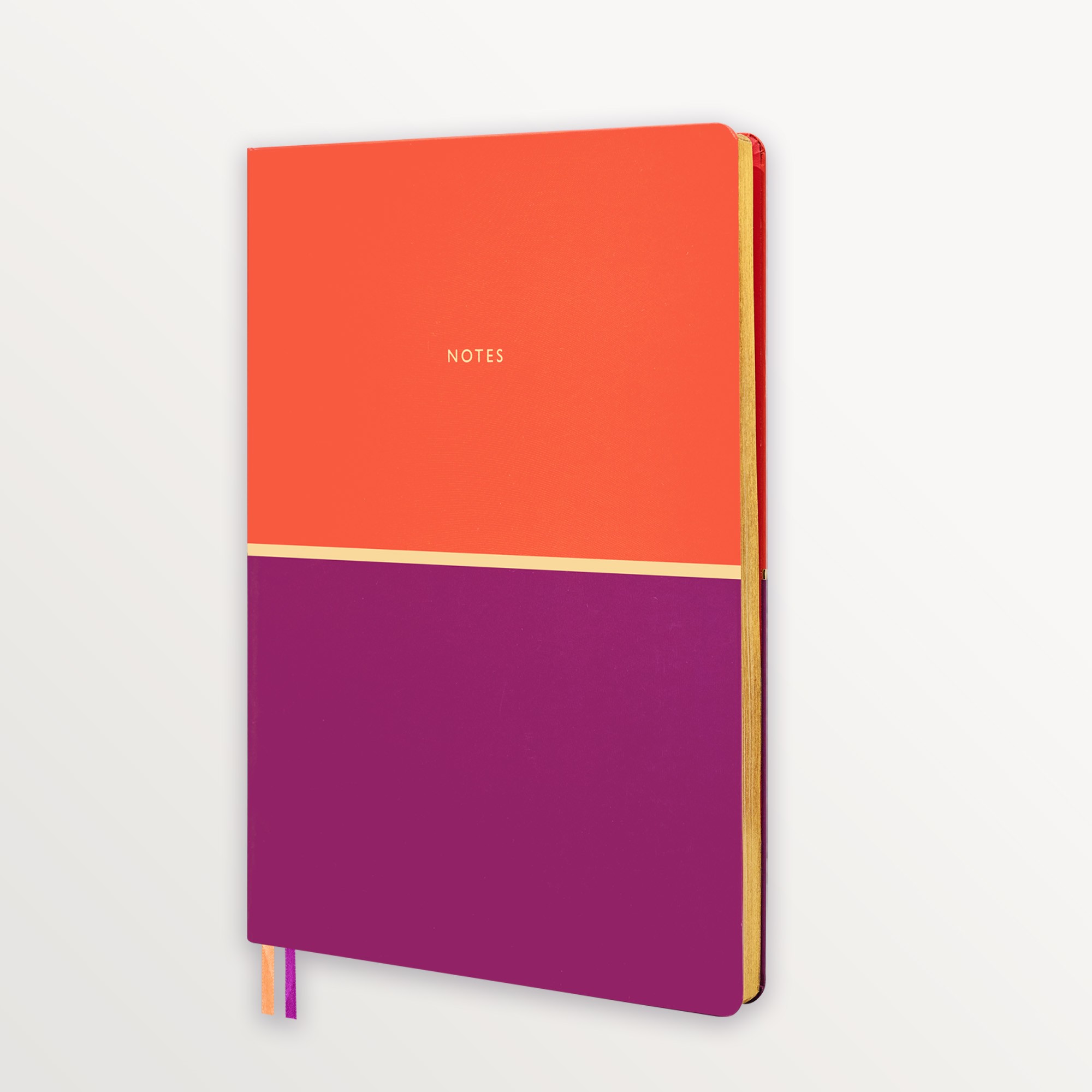 Episode Ciltli Colourblock Duo XL 88 Yp. Defter - Tangerine Cabernet
