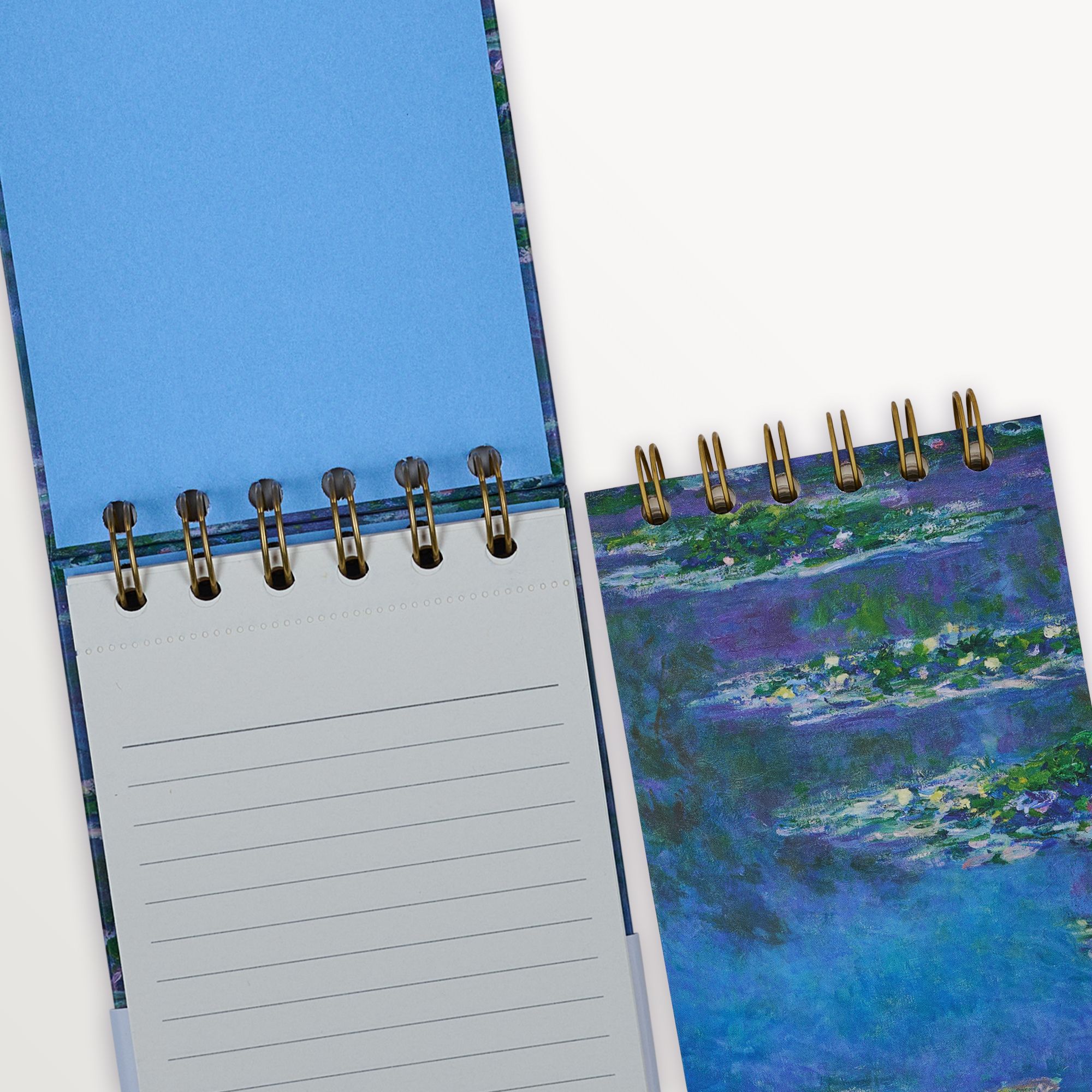 Episode Uzun Spiralli Gallery 100 Yp. Defter - Monet Water Lilies