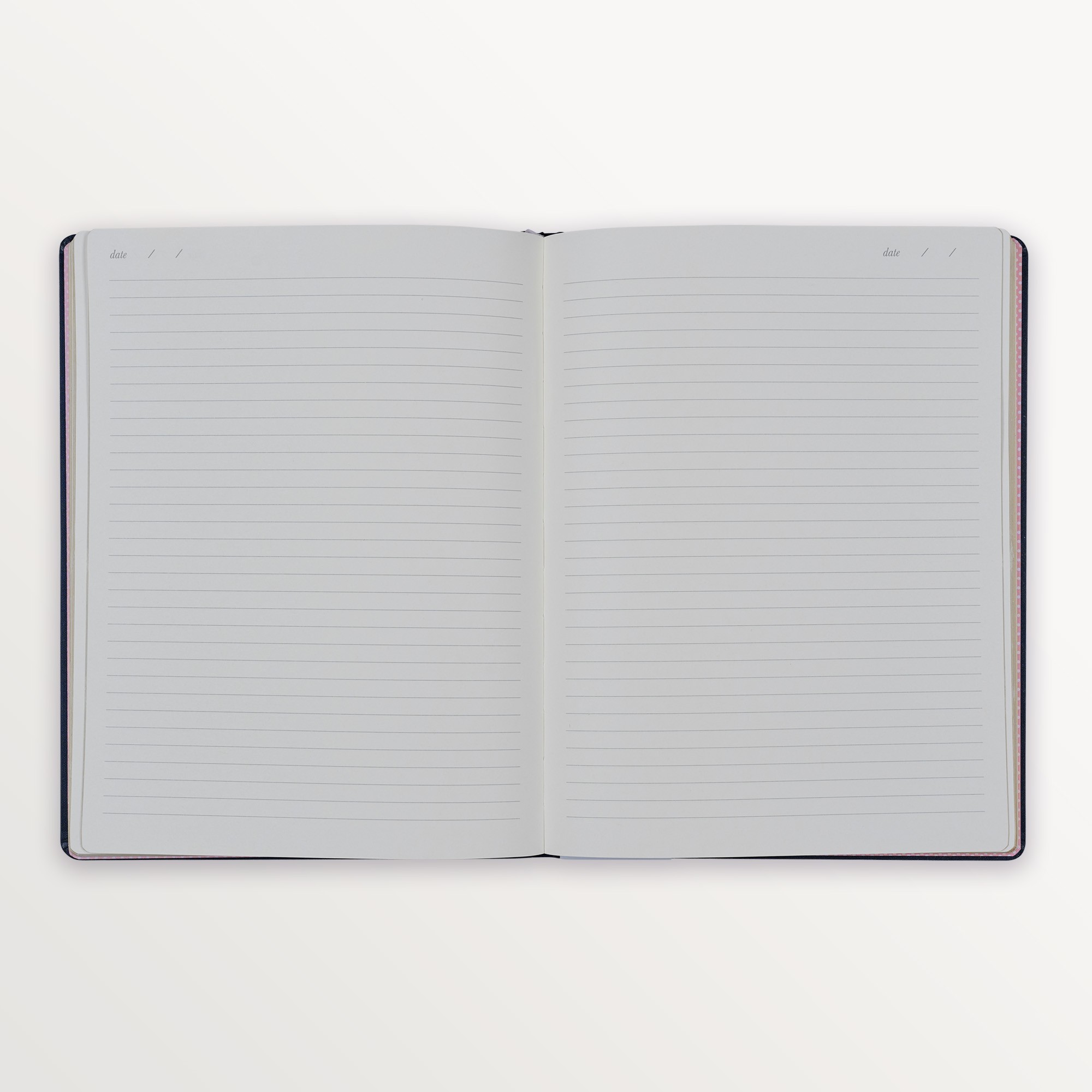 Episode Ciltli Nakışlı XL112 Yp. Defter - Navy Folk