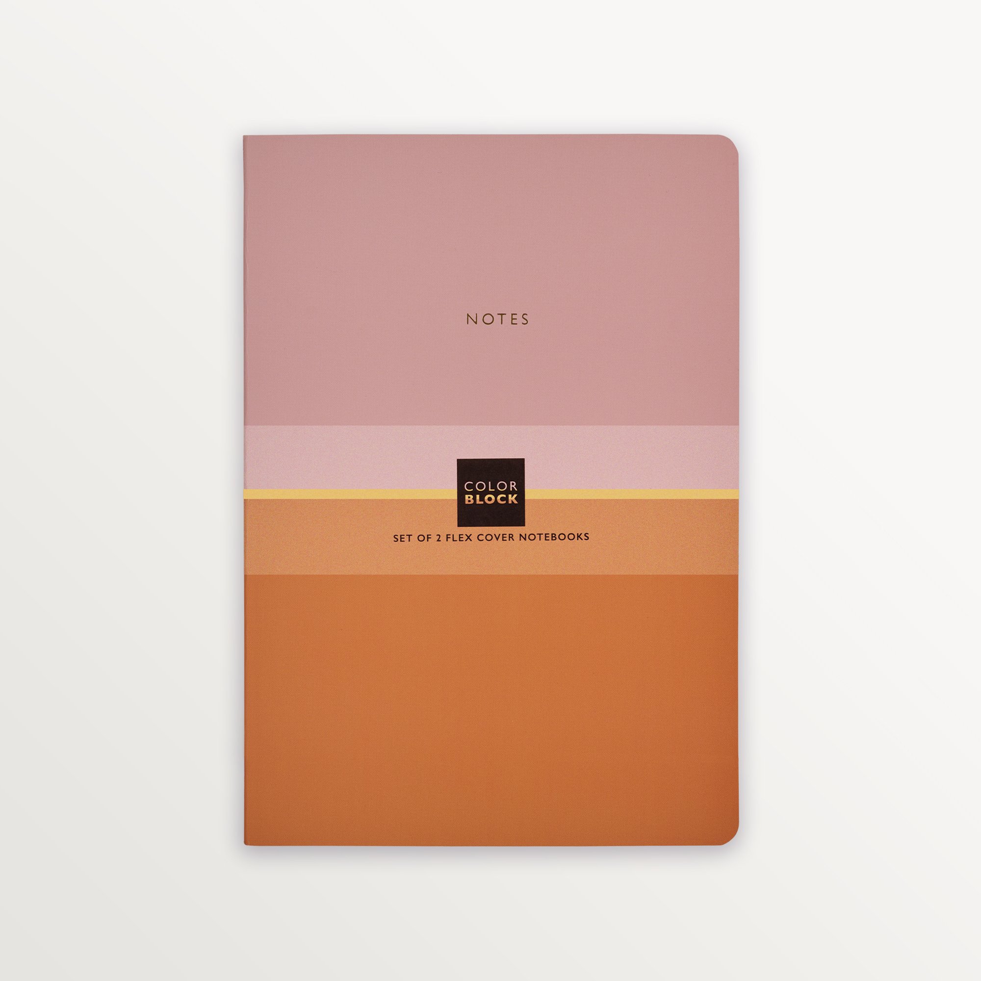 Episode 2'li Terzi Dikiş Set Colourblock Duo B5 48 Yp. Defter - Peach Pink