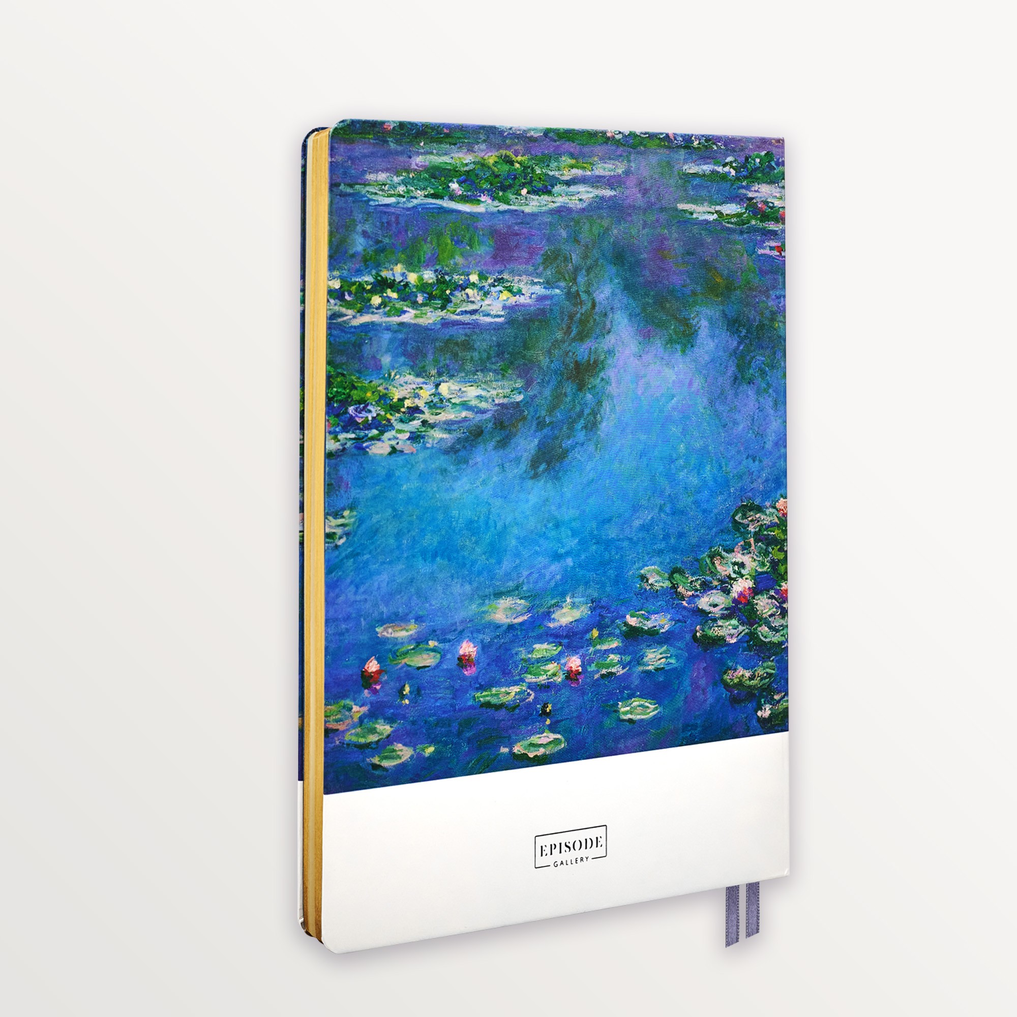 Episode Ciltli Gallery XL 88 Yp. Defter - Monet Water Lilies