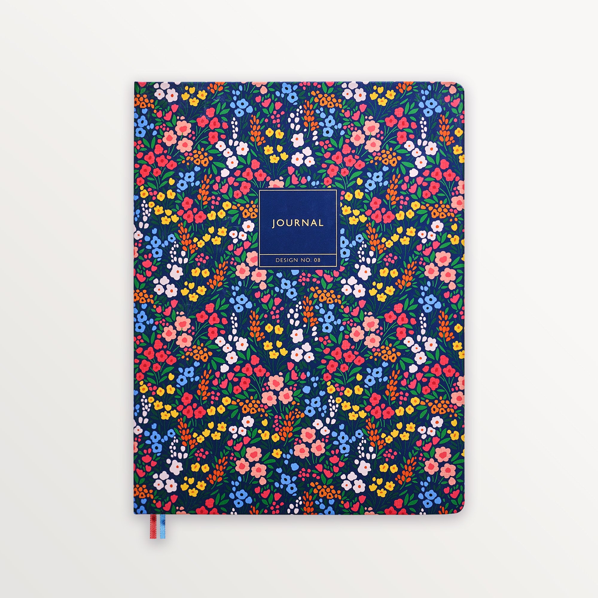 Episode Ciltli Modern Floral  XL 88 Yp. Defter - Navy Ditsy