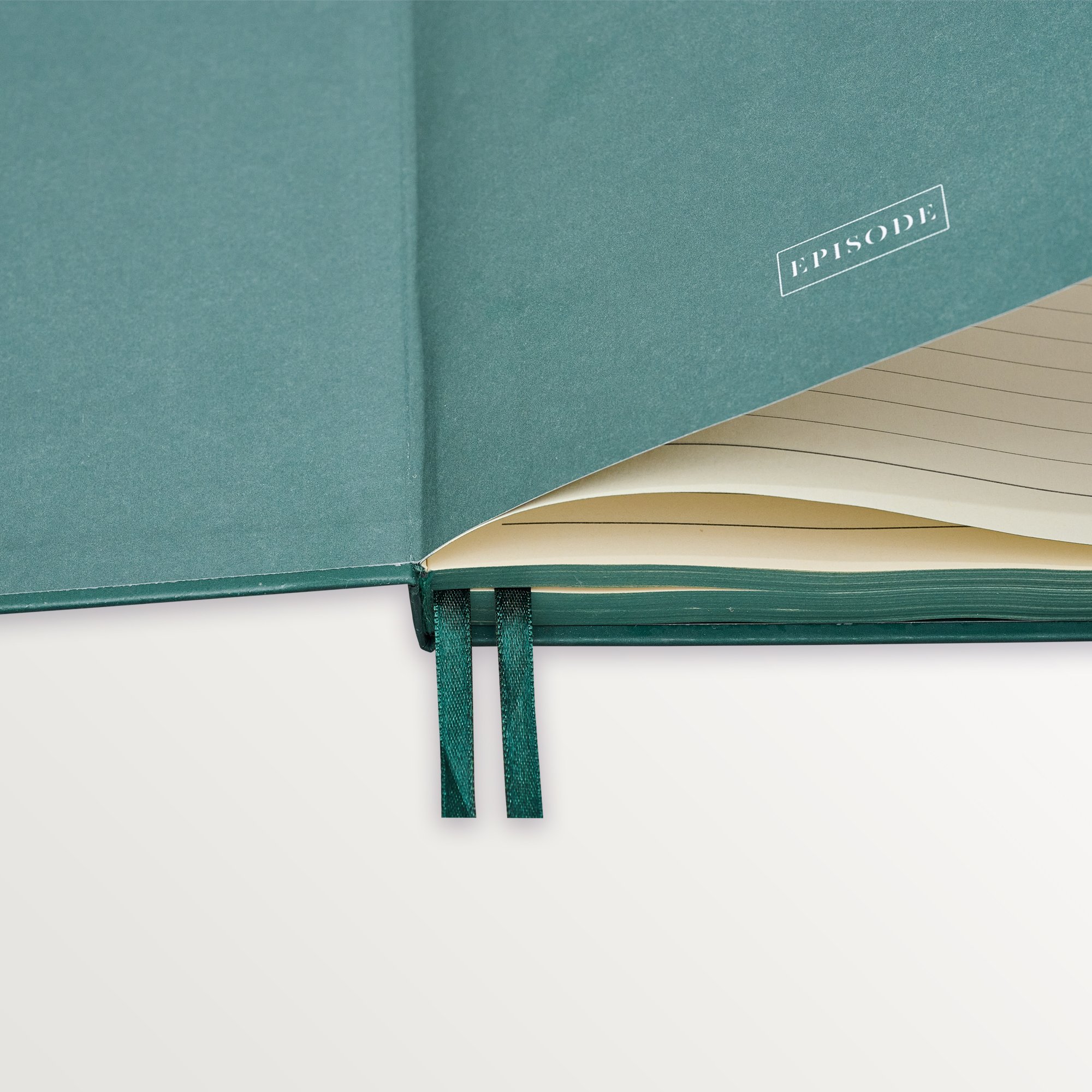 Episode Ciltli Colourblock Uno 17x24 88 Yp. Defter - Hunter Green