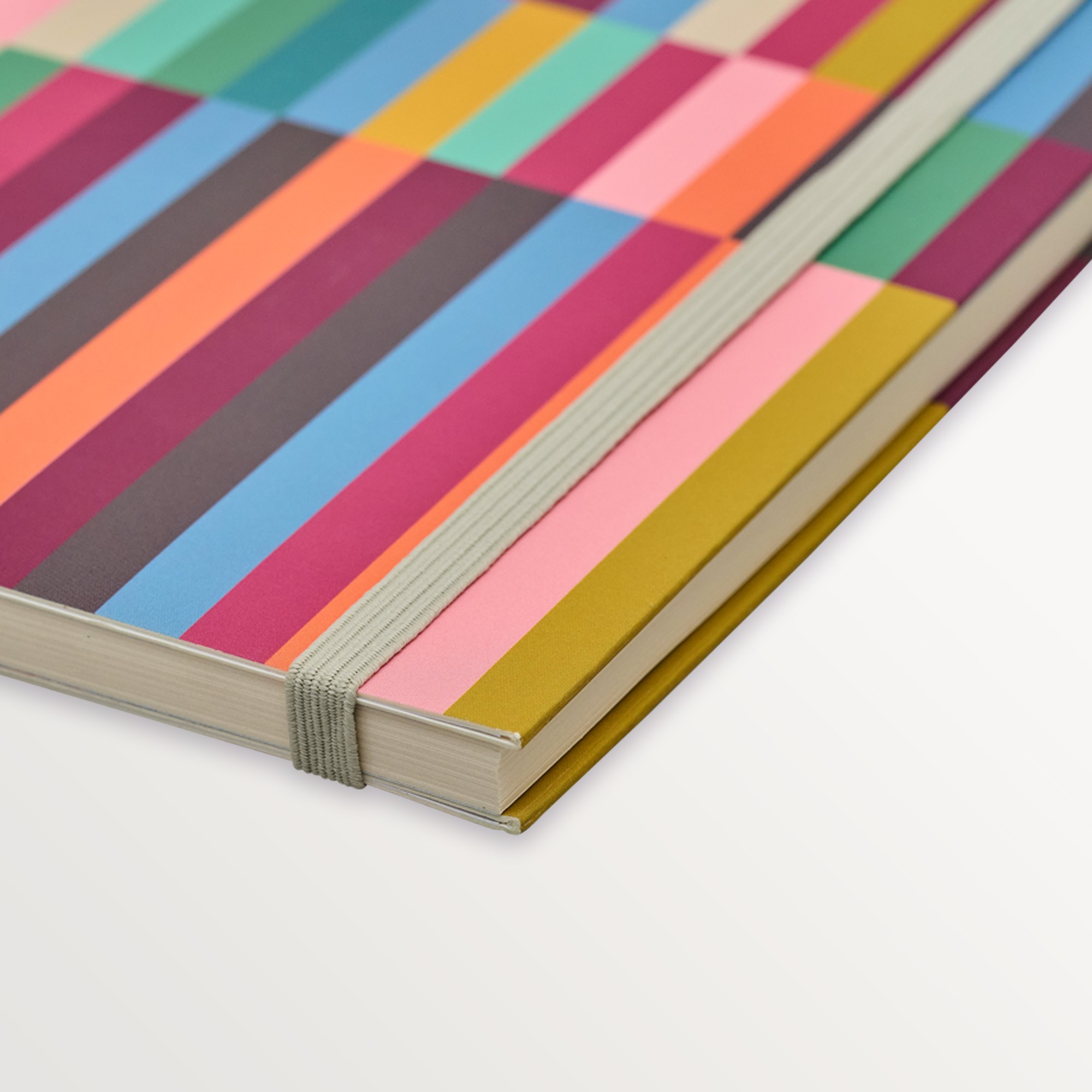 Episode Kulaklı Kapak Stripe XL 72 Yp. Defter - Spectrum Segments