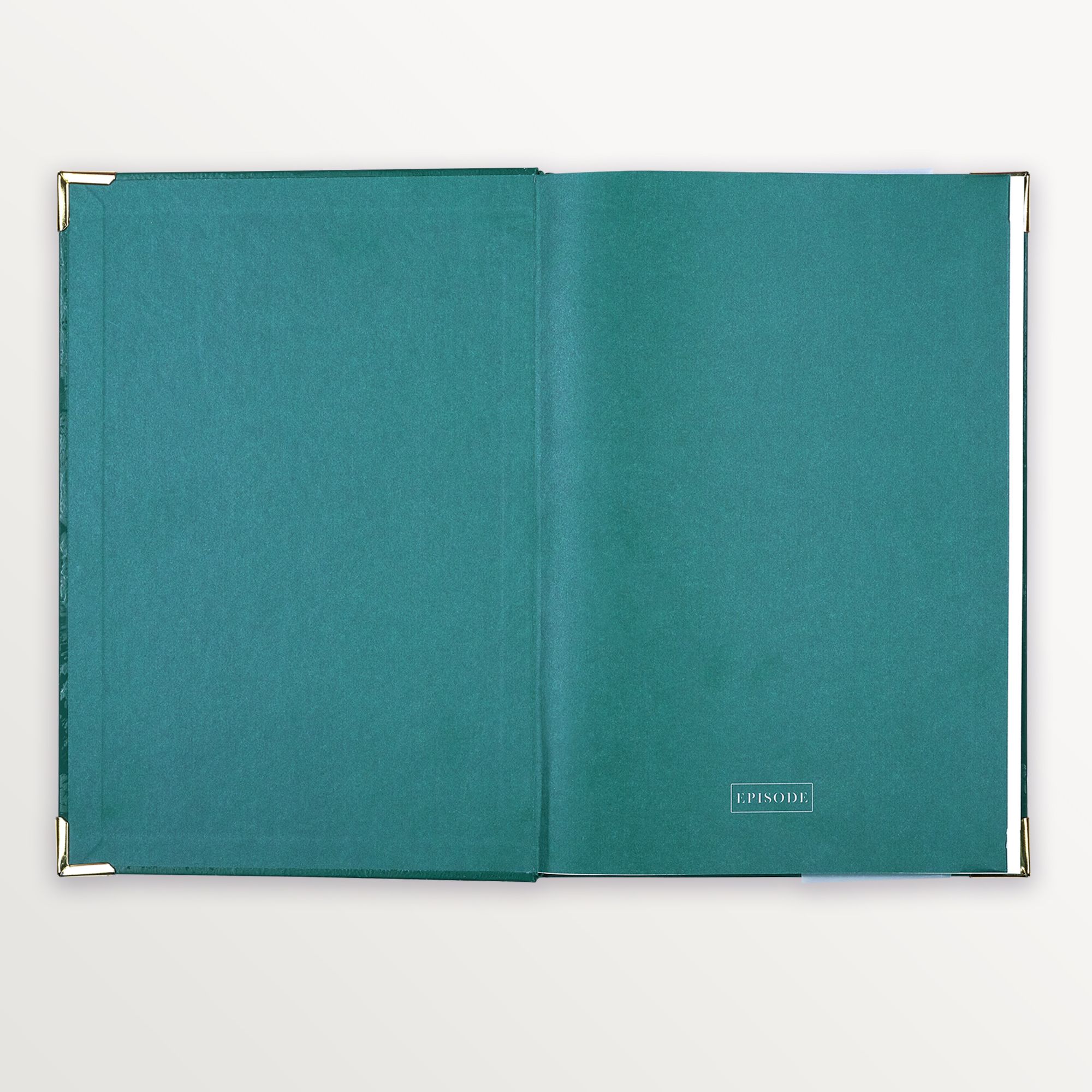 Episode Ciltli Colourblock Uno 17x24 88 Yp. Defter - Hunter Green
