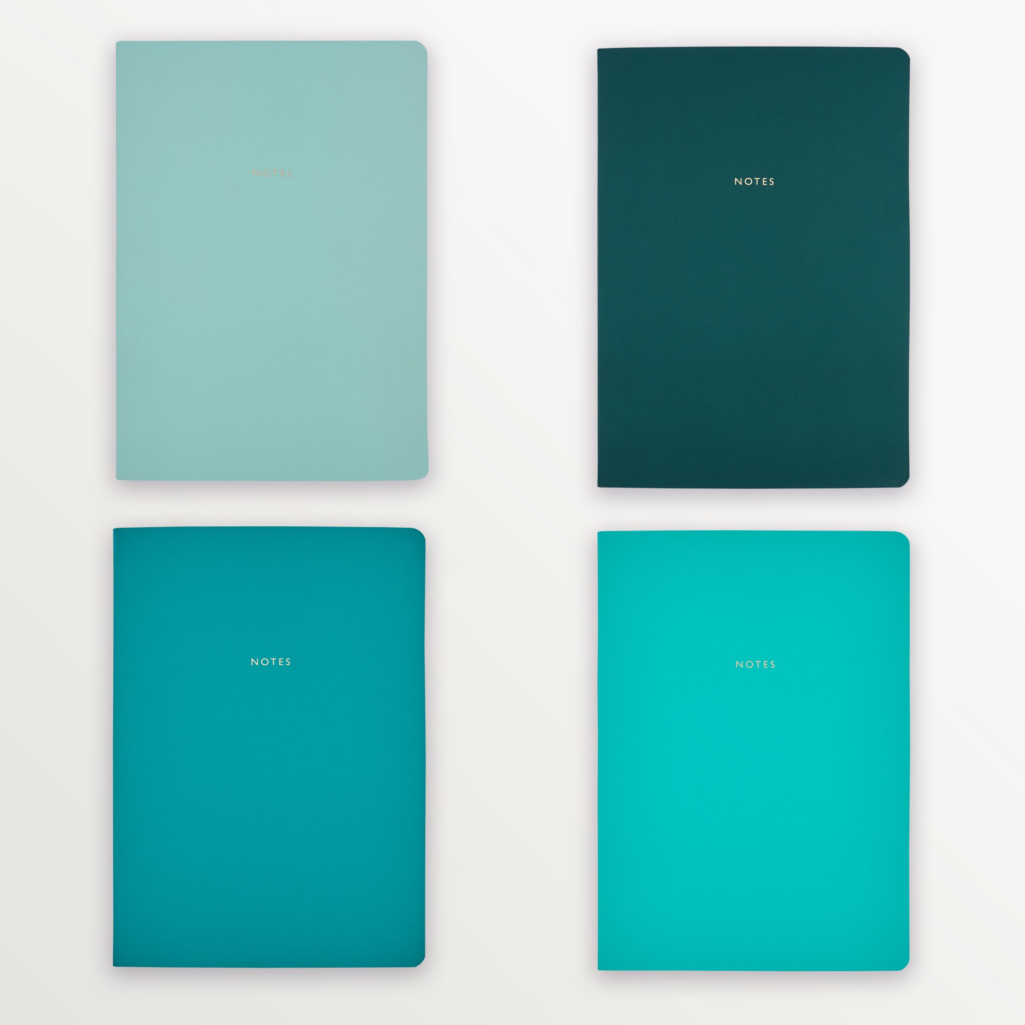 Episode 4'lü Terzi Dikiş Set Colourblock Uno B5 48 Yp. Defter - Green Gamut