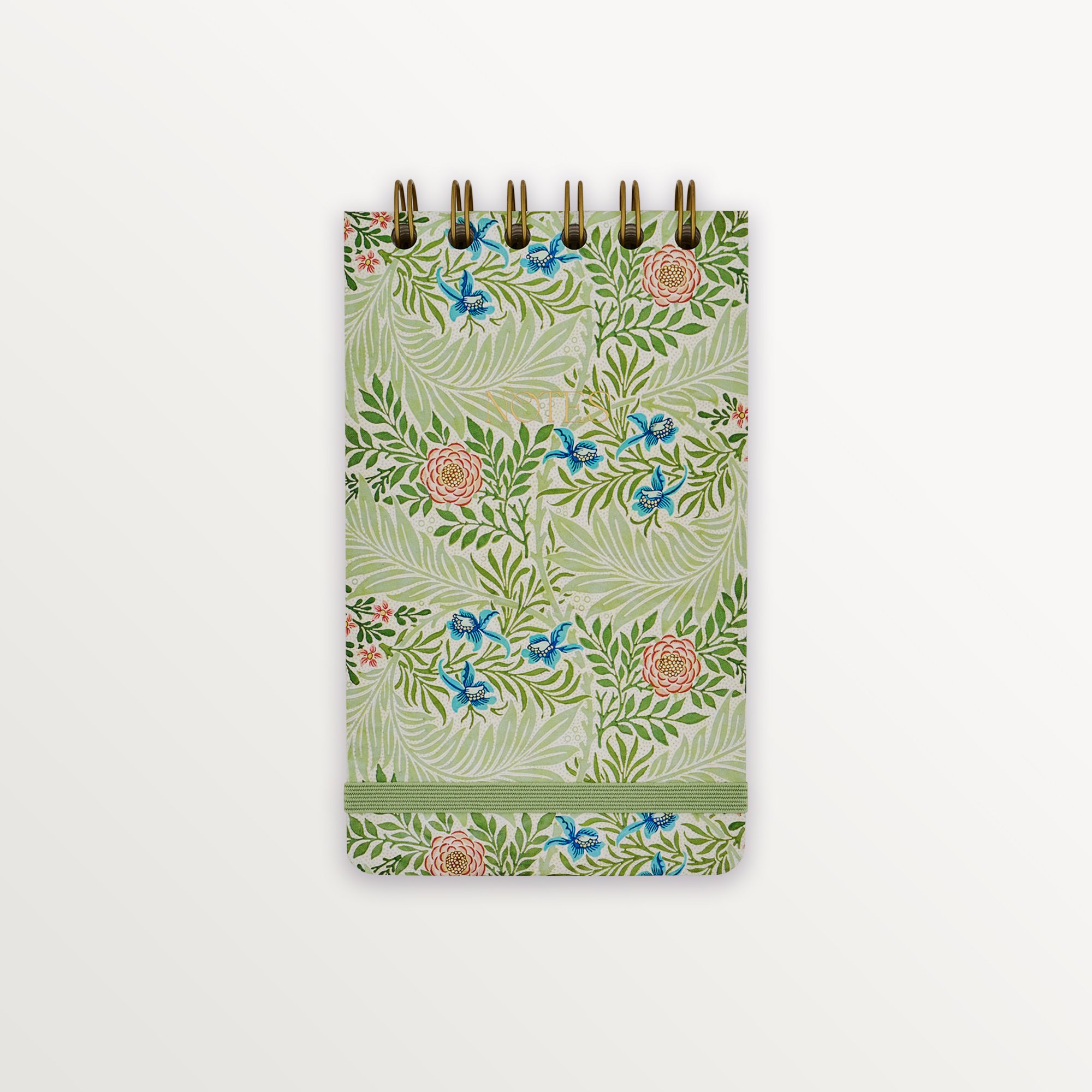 Episode Küçük Spiralli Classic Floral 100 Yp. Defter - Morris Leaves