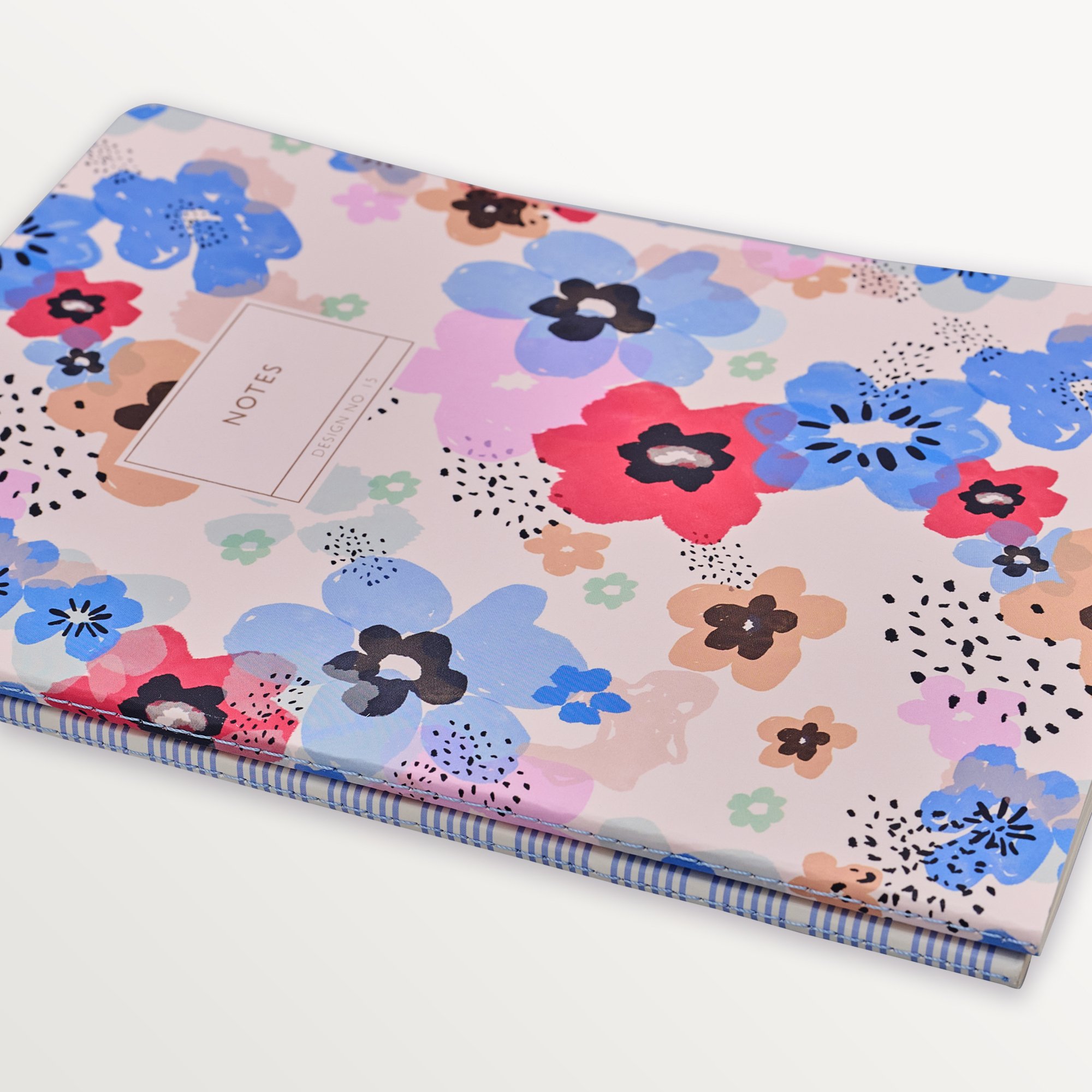 Episode 2'li Terzi Dikiş Set Modern Floral B5 48 Yp. Defter - Anemone & Stripe
