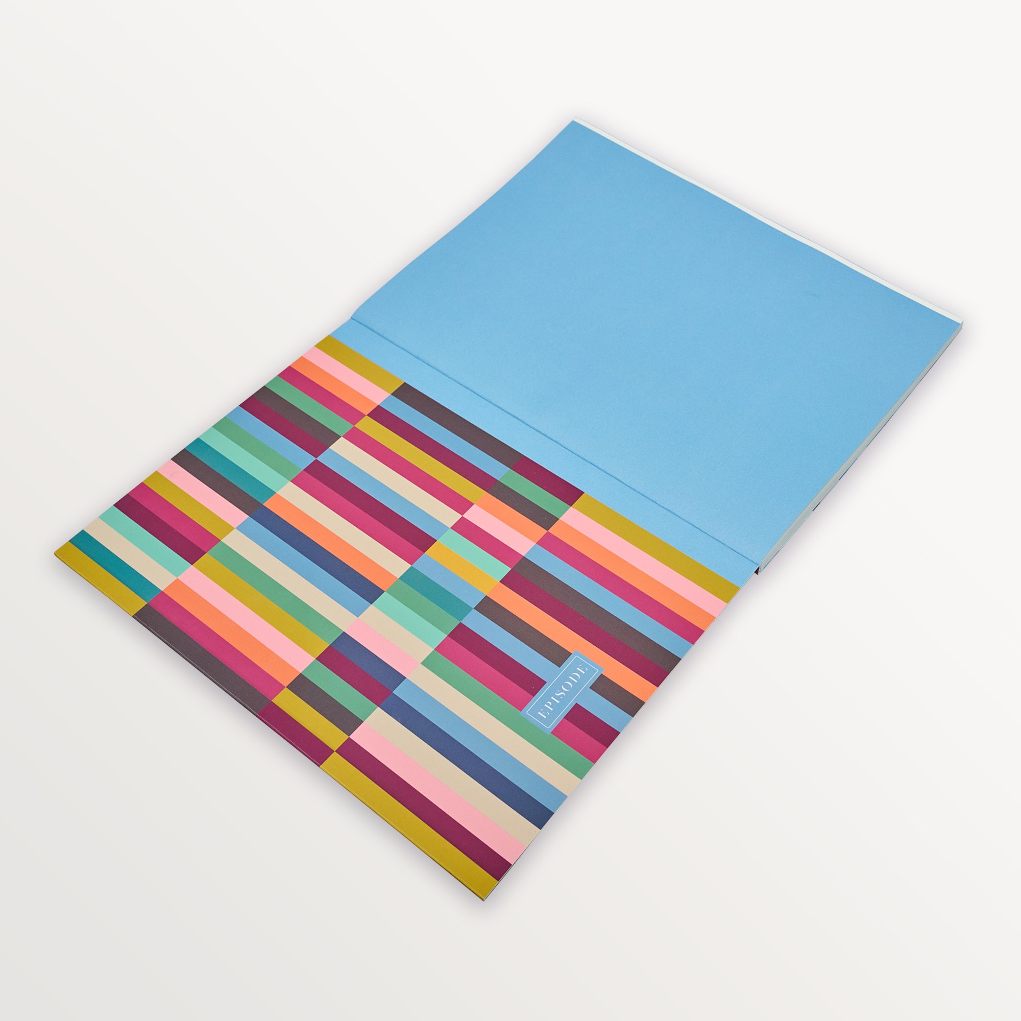 Episode Kulaklı Kapak Stripe XL 72 Yp. Defter - Spectrum Segments