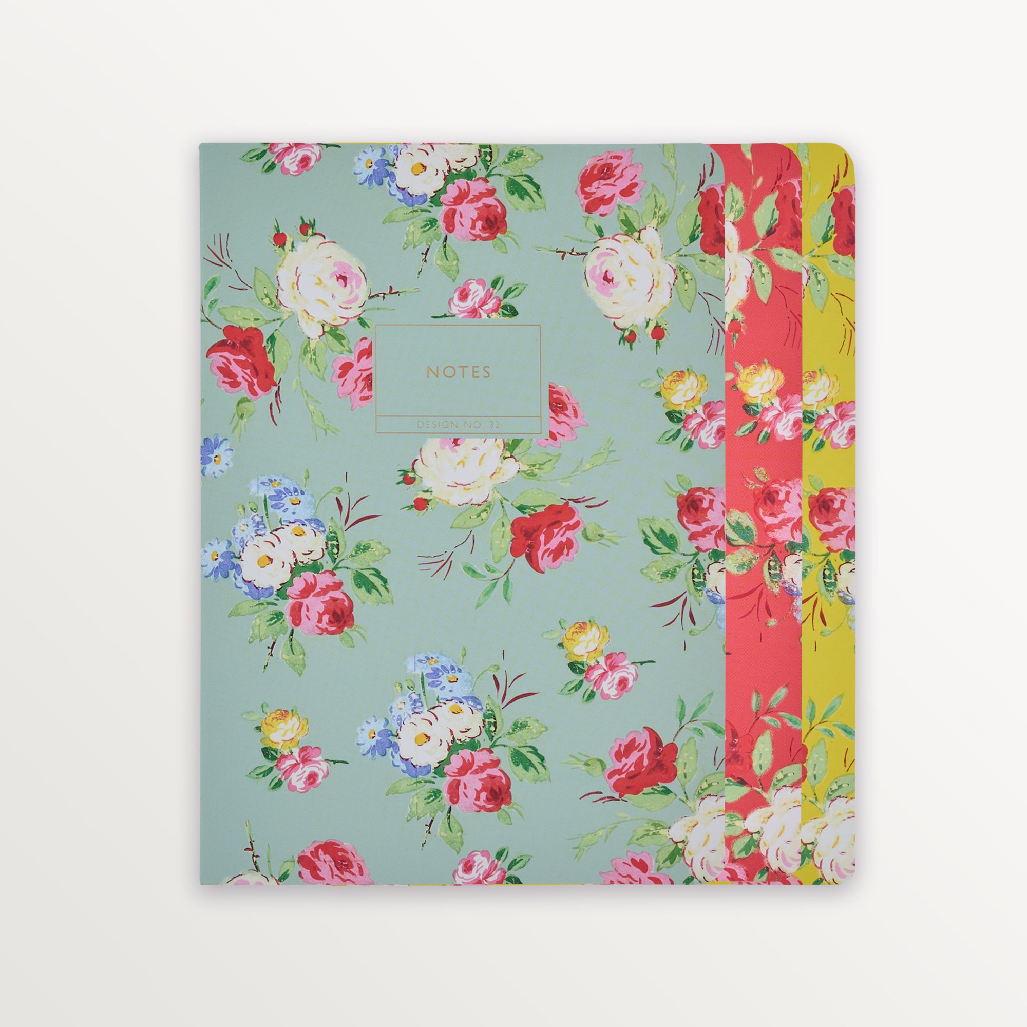 Episode 3'lü Terzi Dikiş Set Classic Floral A5 36 Yp. Defter - Christine Mix