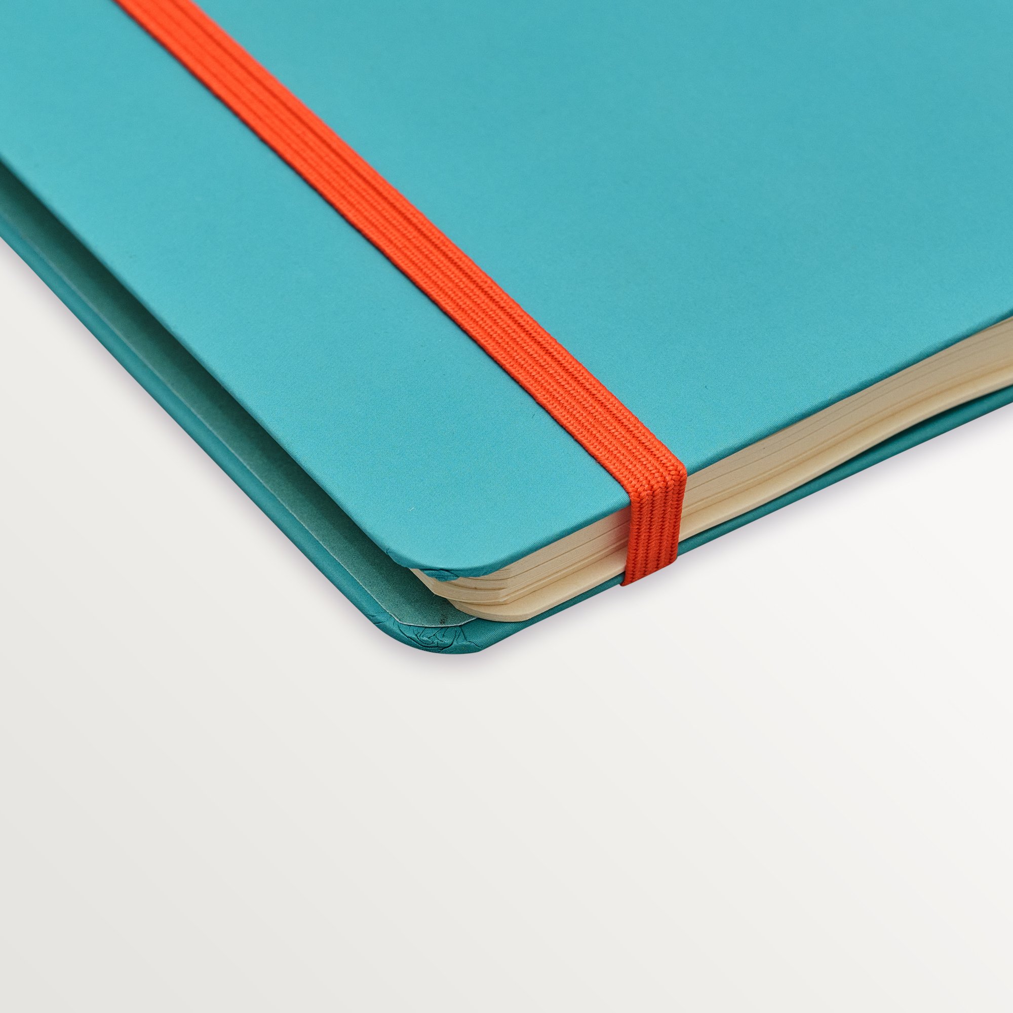 Episode A5 Spiralli Colourblock Duo 100 Yp. Defter - Sky Vermillion