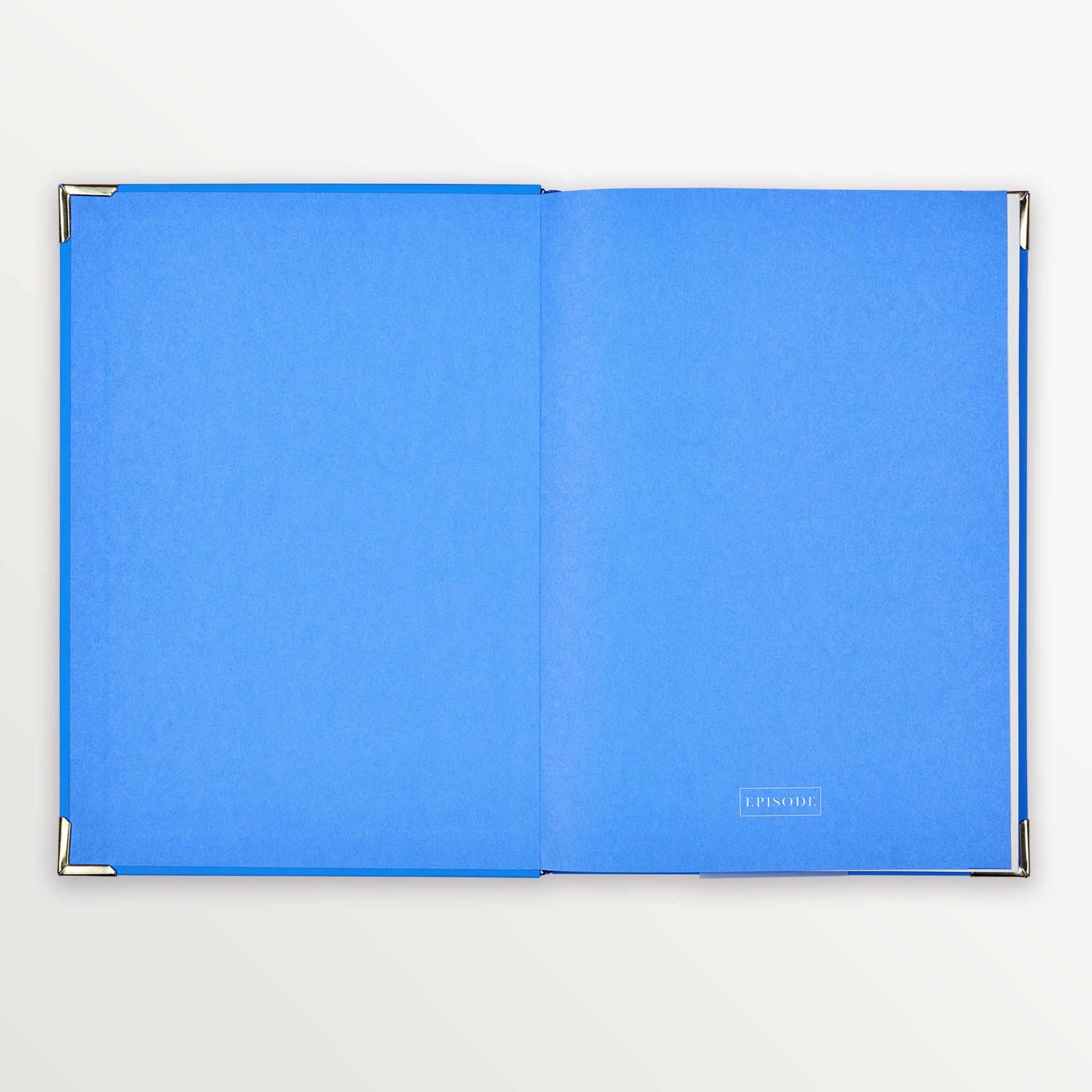 Episode Ciltli Colourblock Uno 17x24 120 Yp. Defter - Eighties Blue
