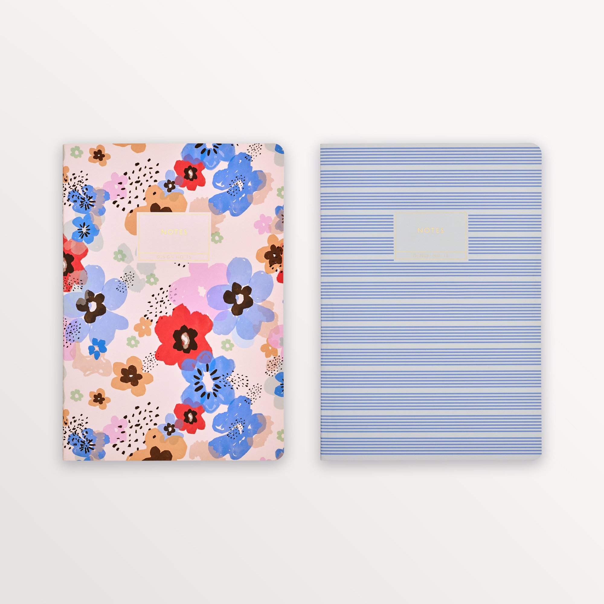 Episode 2'li Terzi Dikiş Set Modern Floral B5 48 Yp. Defter - Anemone & Stripe