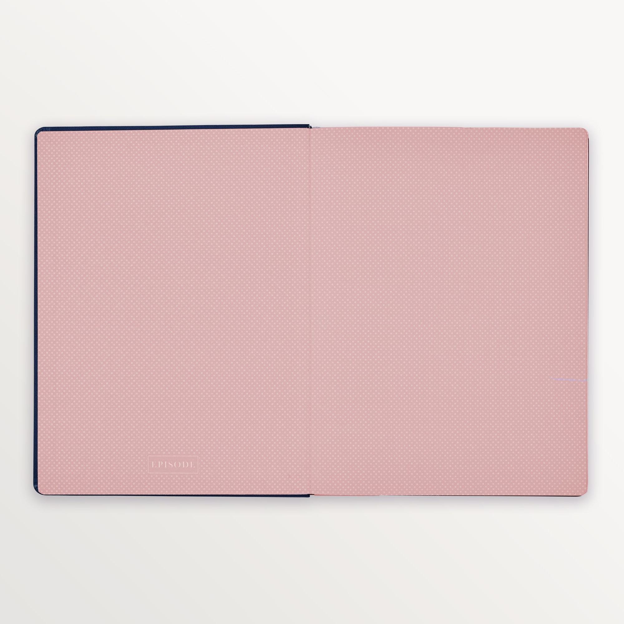 Episode Ciltli Nakışlı XL112 Yp. Defter - Navy Folk