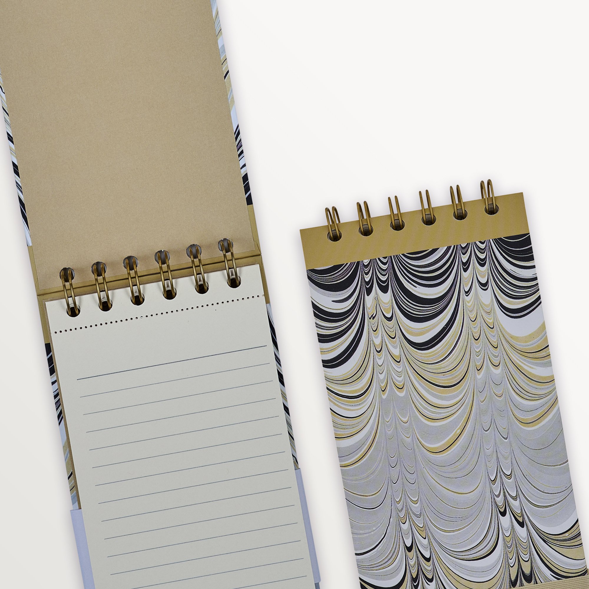 Episode Uzun Spiralli Ebru 100 Yp. Defter - Ebru Design No 13