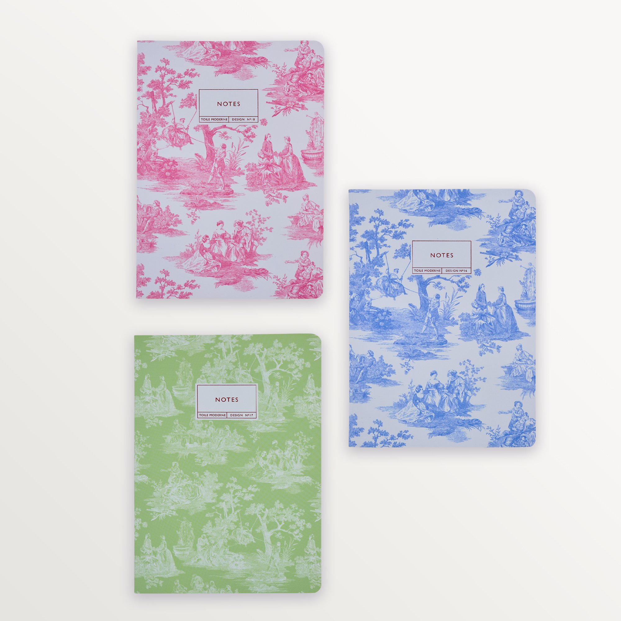 Episode 3'lü Terzi Dikiş Set Toile A5 36 Yp. Defter - Moderne Couleurs