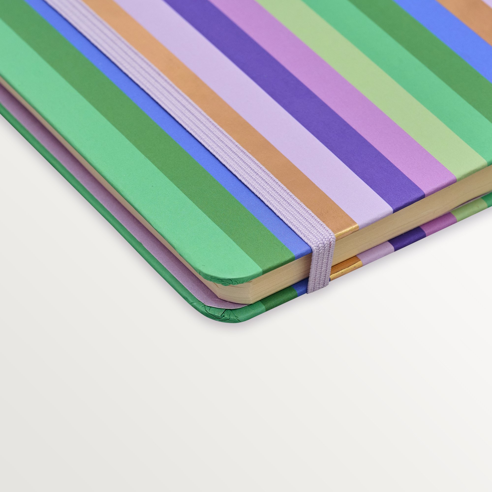 Episode A5 Spiralli Stripe 100 Yp. Defter - Mauve Medley