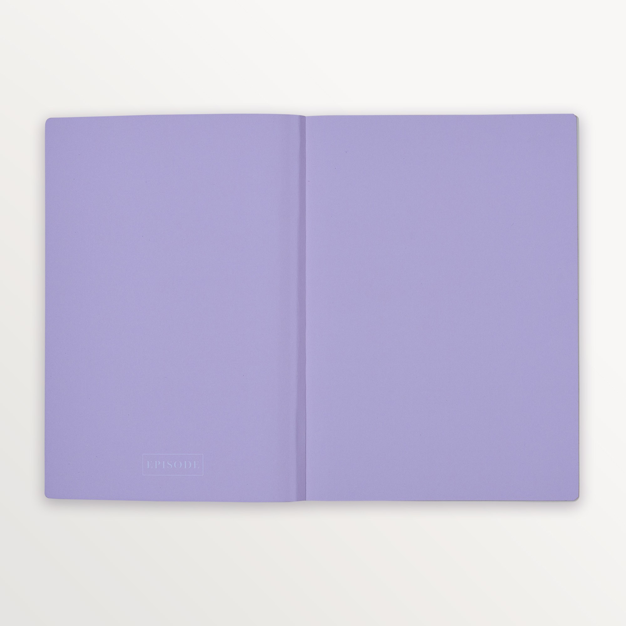 Episode Amerikan Ciltli Colourblock Duo A5 96 Yp. Defter - Lilac Cherry