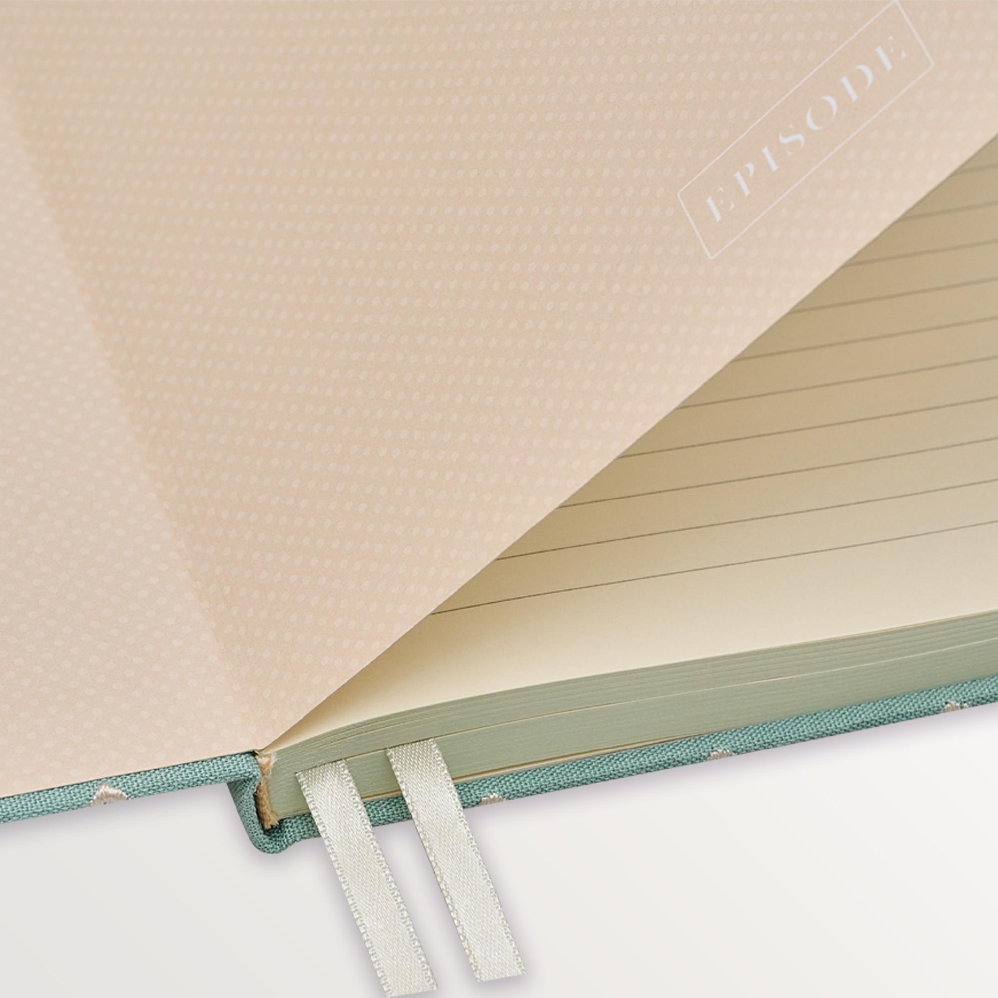 Episode Ciltli Nakışlı XL 112 Yp. Defter - Sage Leaves