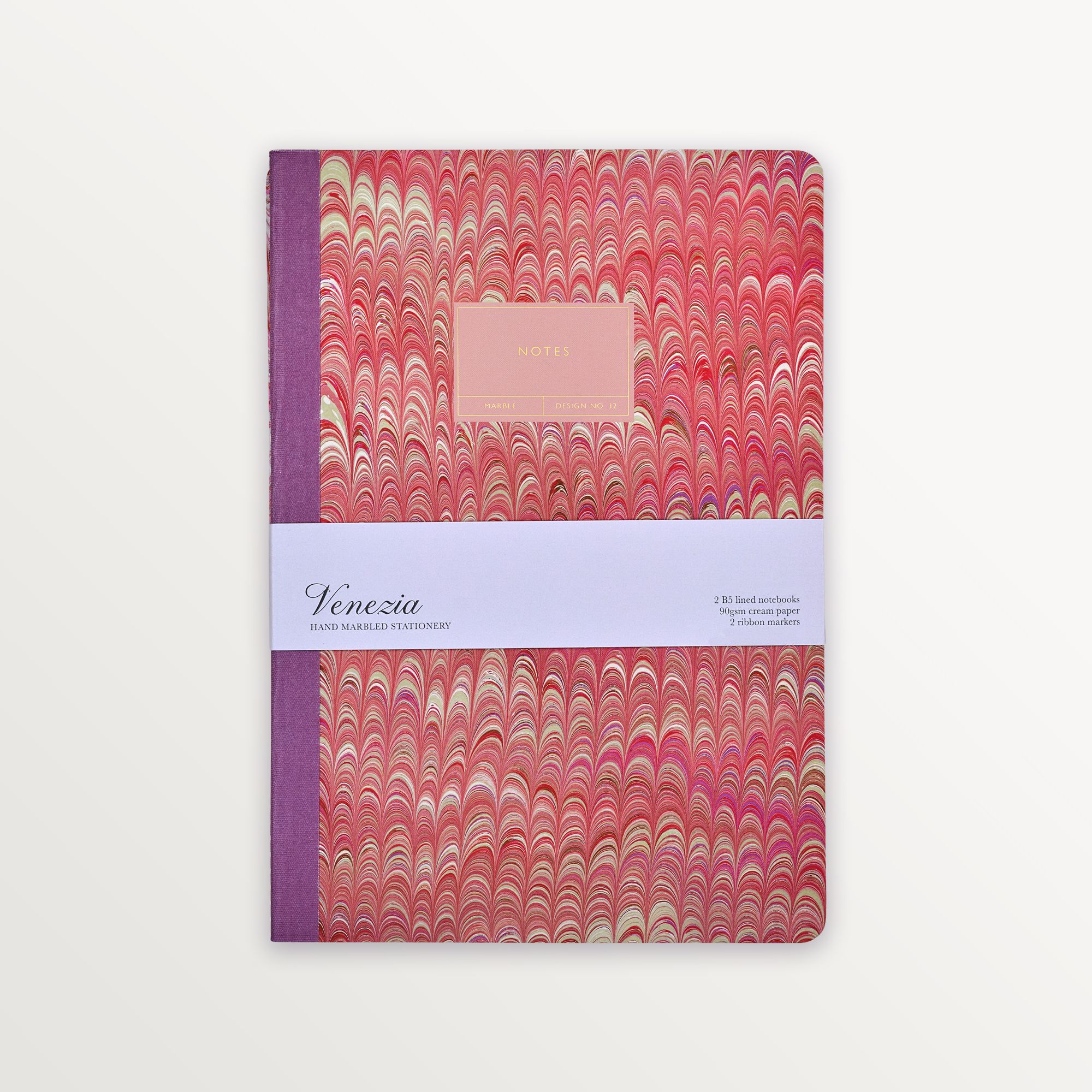 Episode 2'li Terzi Dikiş Set Ebru B5 48 Yp. Defter - Ebru Design No 32 & 68