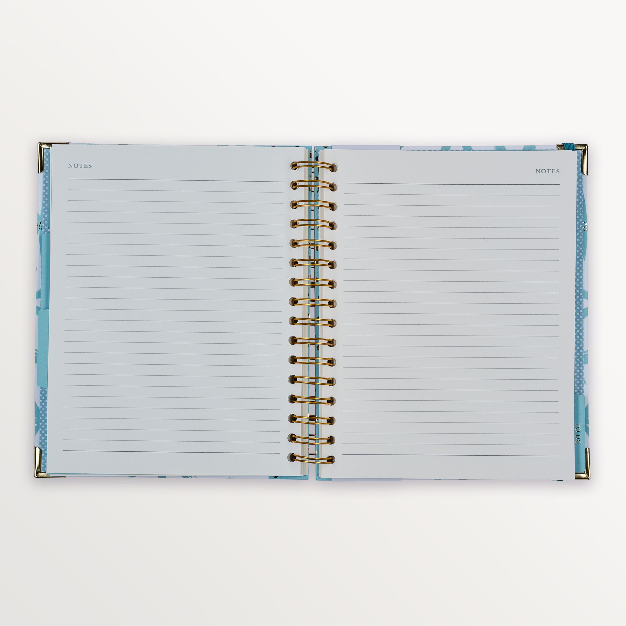 Episode Spiralli Planlayıcı Modern Floral B5 120 Yp. Defter - Blue Agapanthus