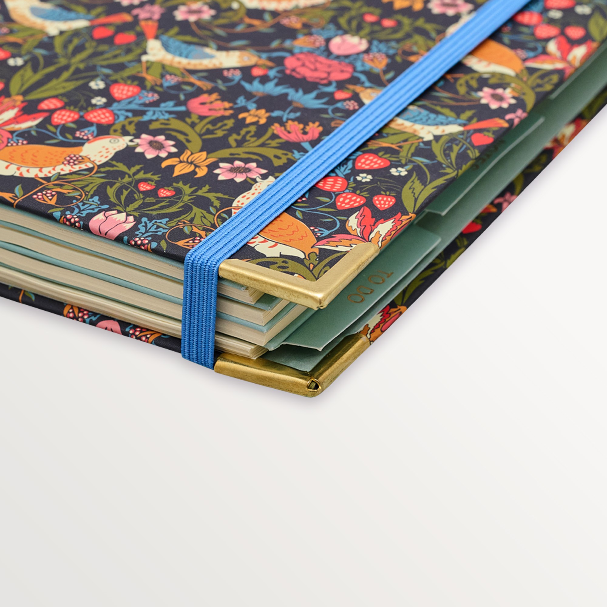 Episode Spiralli Planlayıcı Classic Floral B5 120 Yp. Defter - Morris Textile