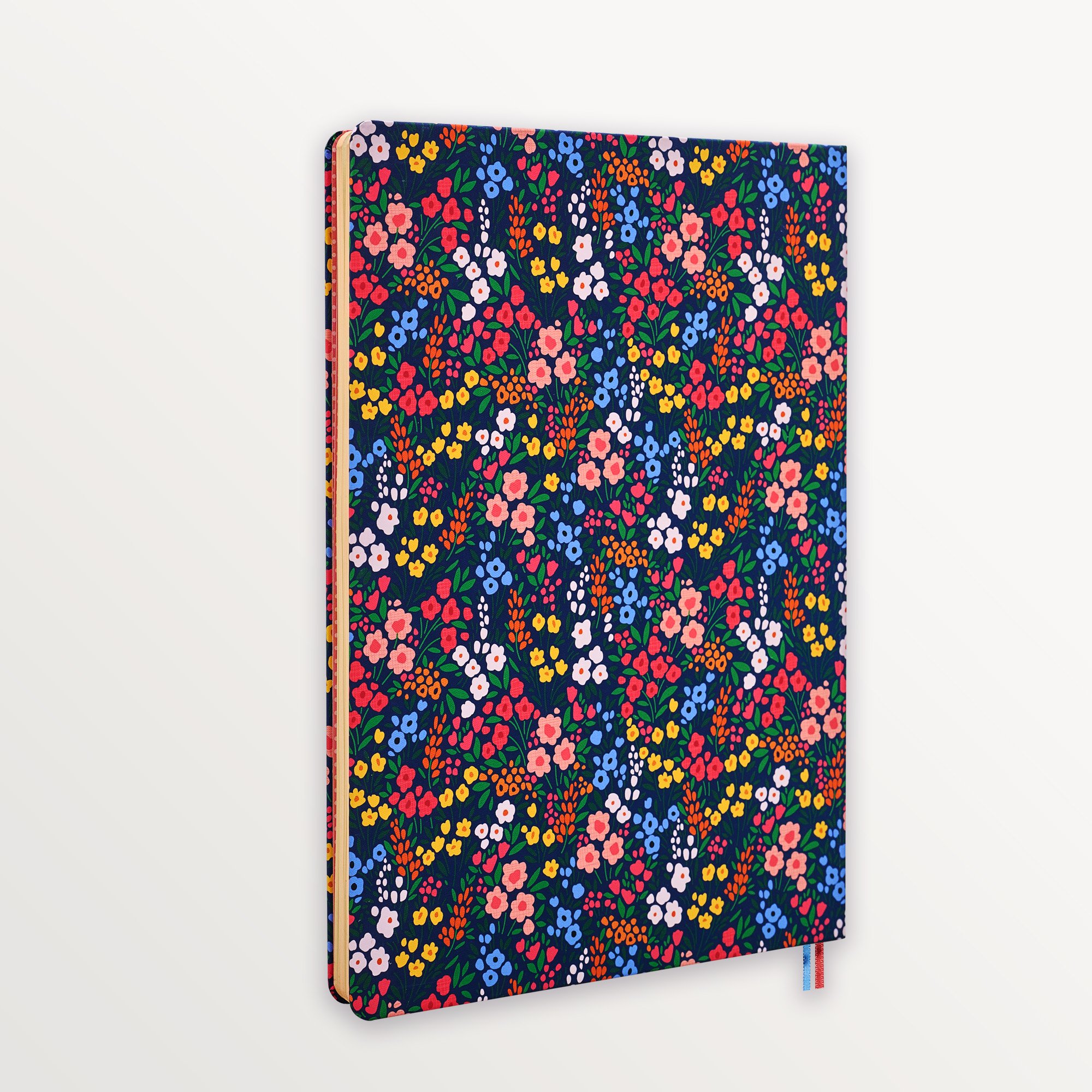 Episode Ciltli Modern Floral  XL 88 Yp. Defter - Navy Ditsy