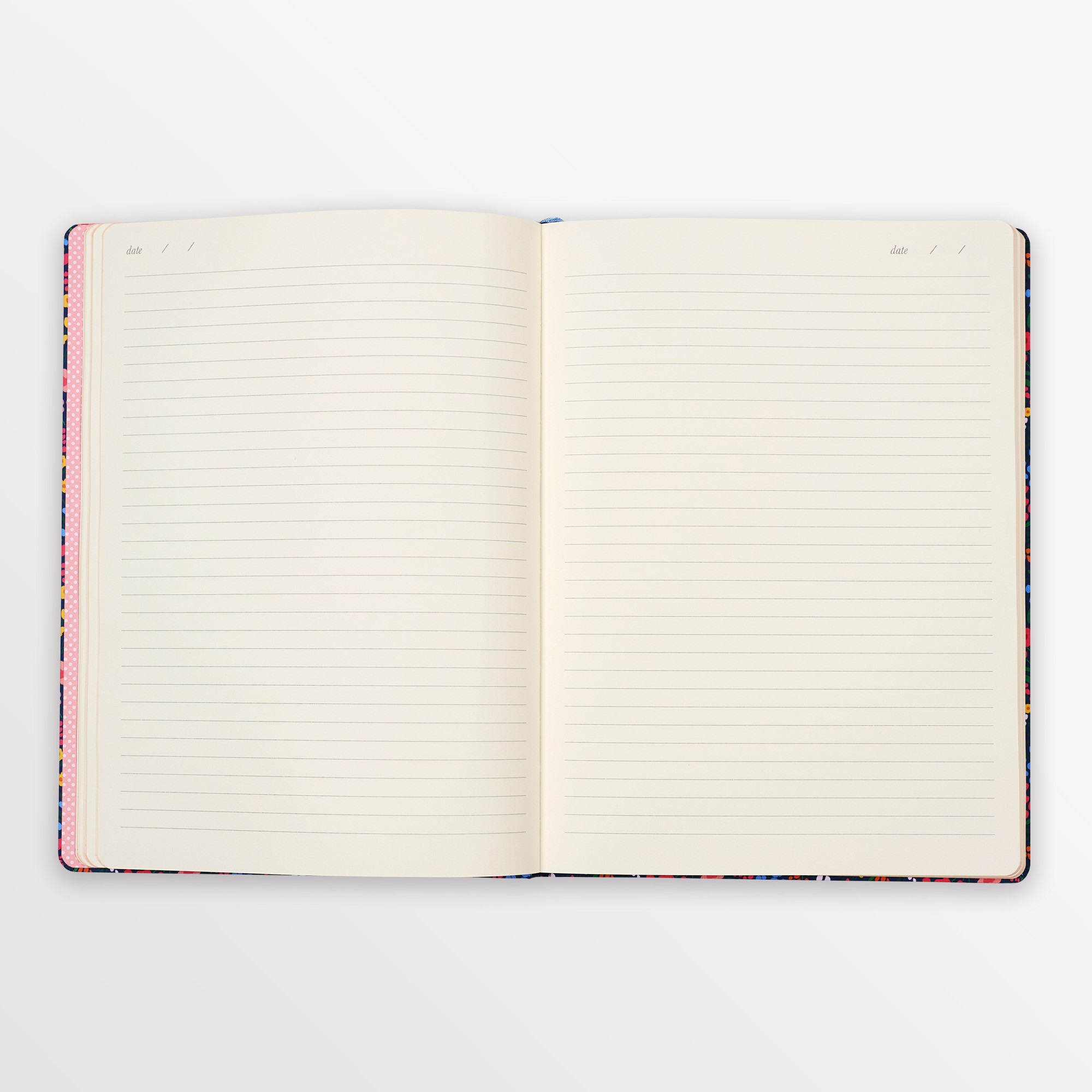 Episode Ciltli Modern Floral  XL 88 Yp. Defter - Navy Ditsy
