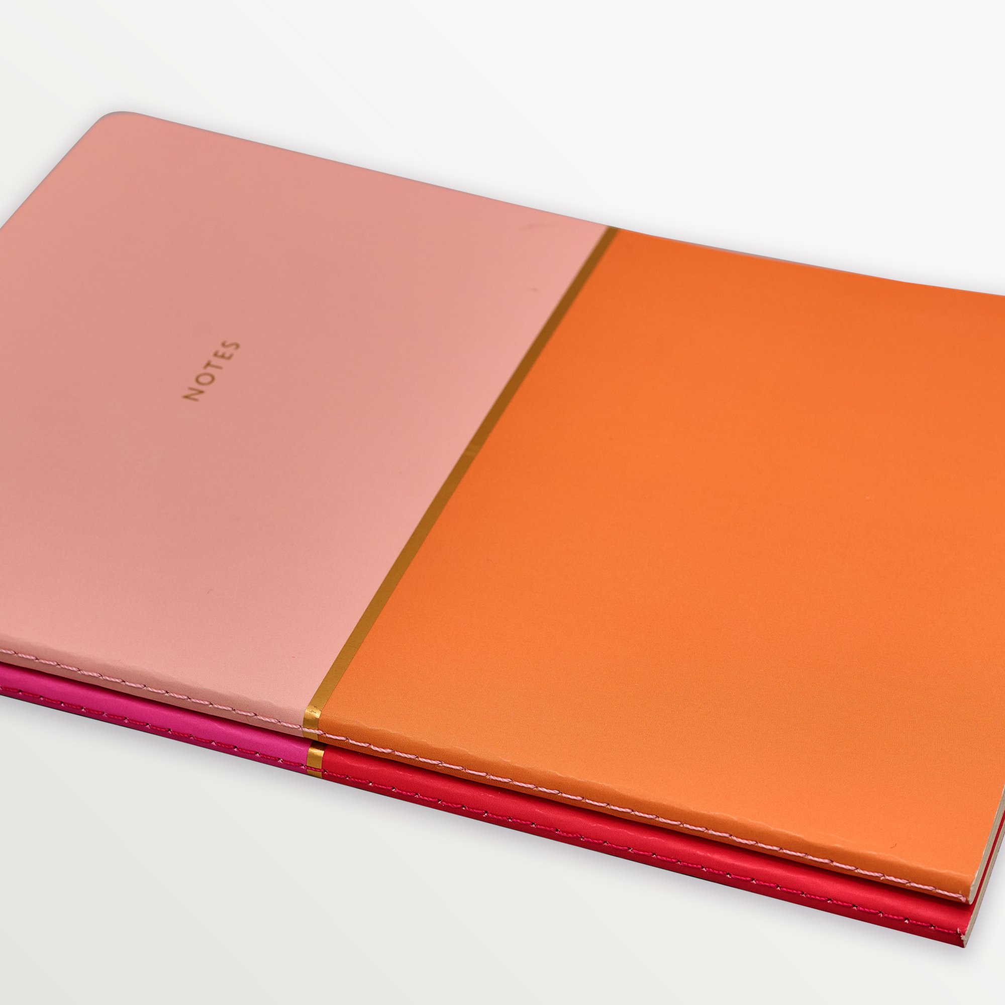 Episode 2'li Terzi Dikiş Set Colourblock Duo B5 48 Yp. Defter - Peach Pink