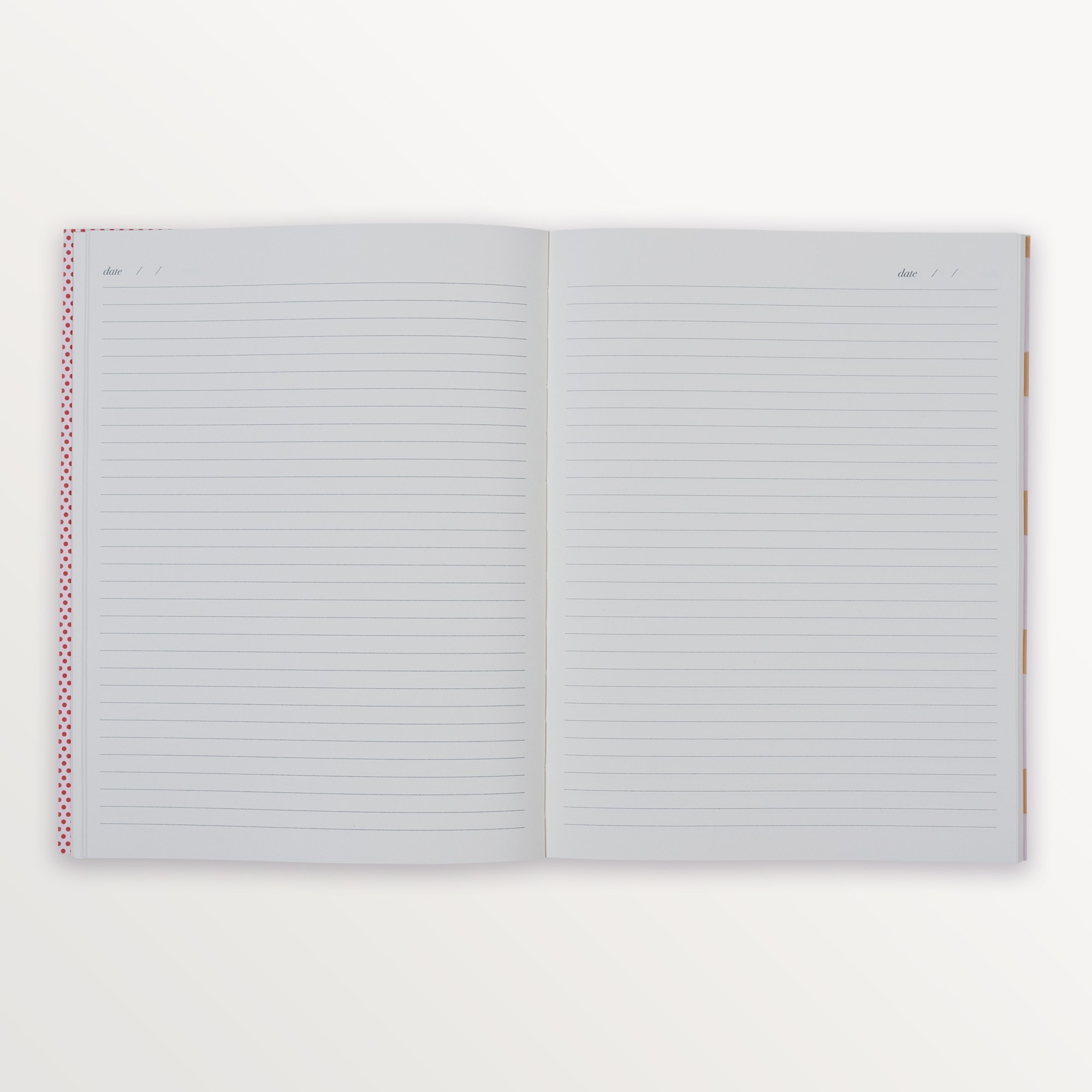 Episode Kulaklı Kapak Dotty XL 72 Yp. Defter - Orange Polka