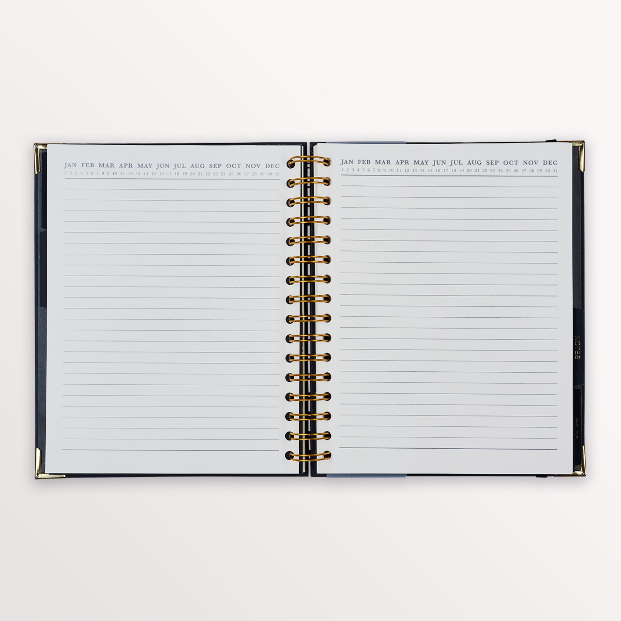 Episode Spiralli Planlayıcı Colourblock Uno B5 120 Yp. Defter - Carbon Black