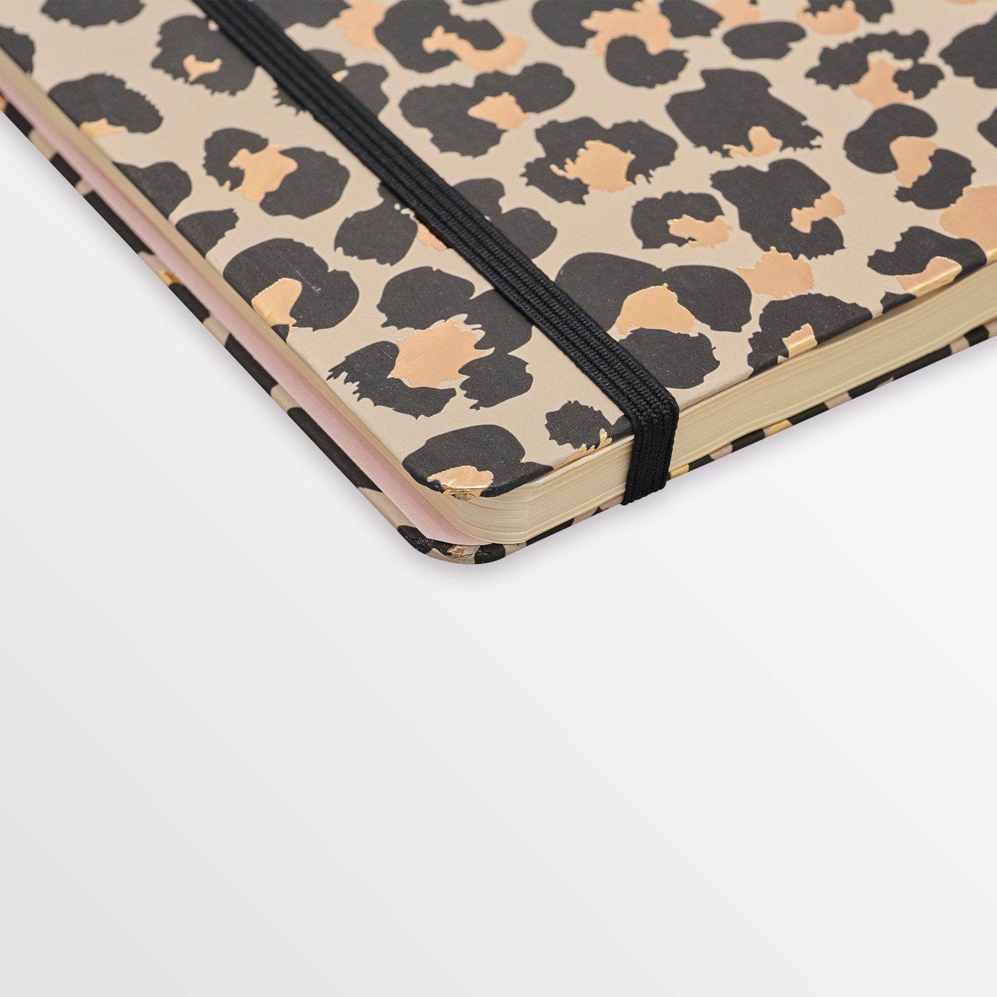 Episode A5 Spiralli Leopard 100 Yp. Defter - Classic Gold
