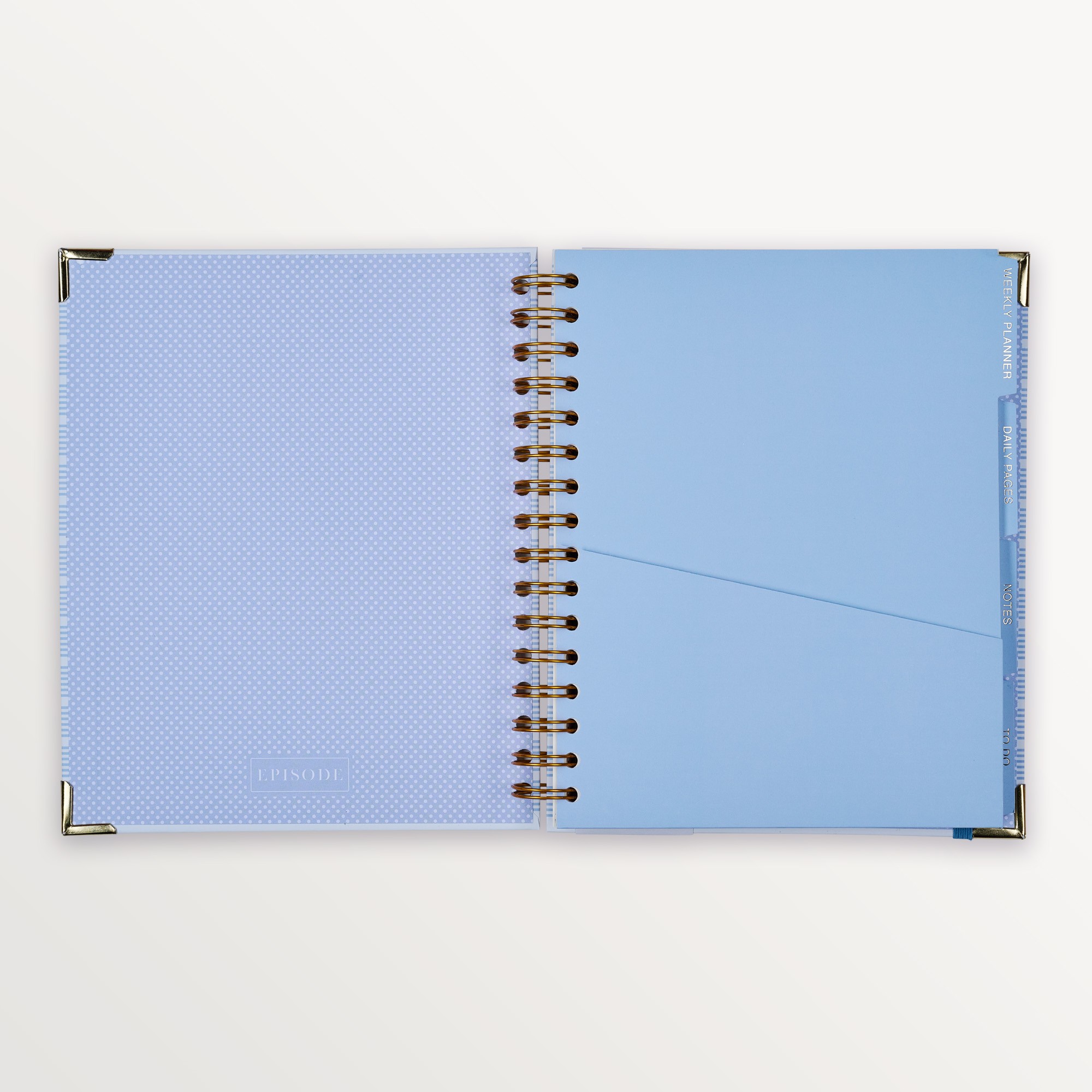 Episode Spiralli Planlayıcı To The Shore B5 120 Yp. Defter - Shoreline Stripe