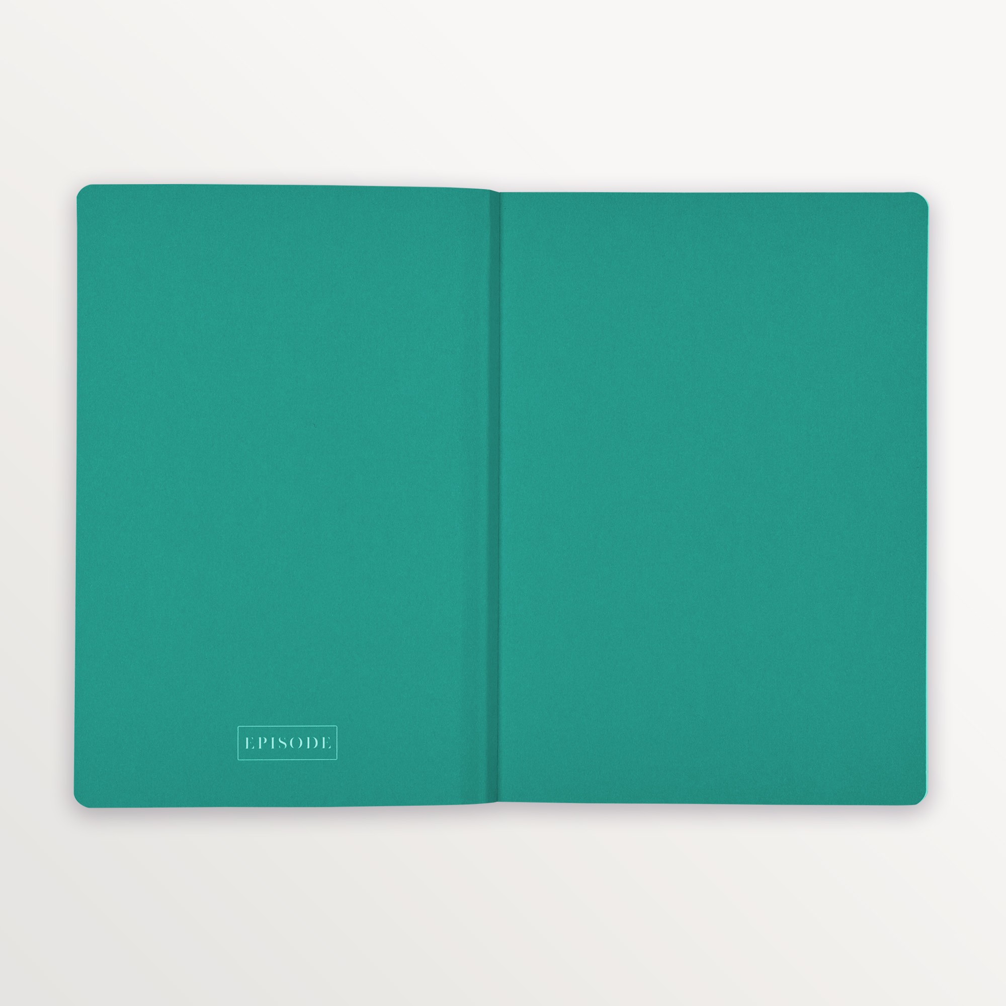 Episode Amerikan Ciltli Colourblock Uno A5 96 Yp. Defter - Deep Mint