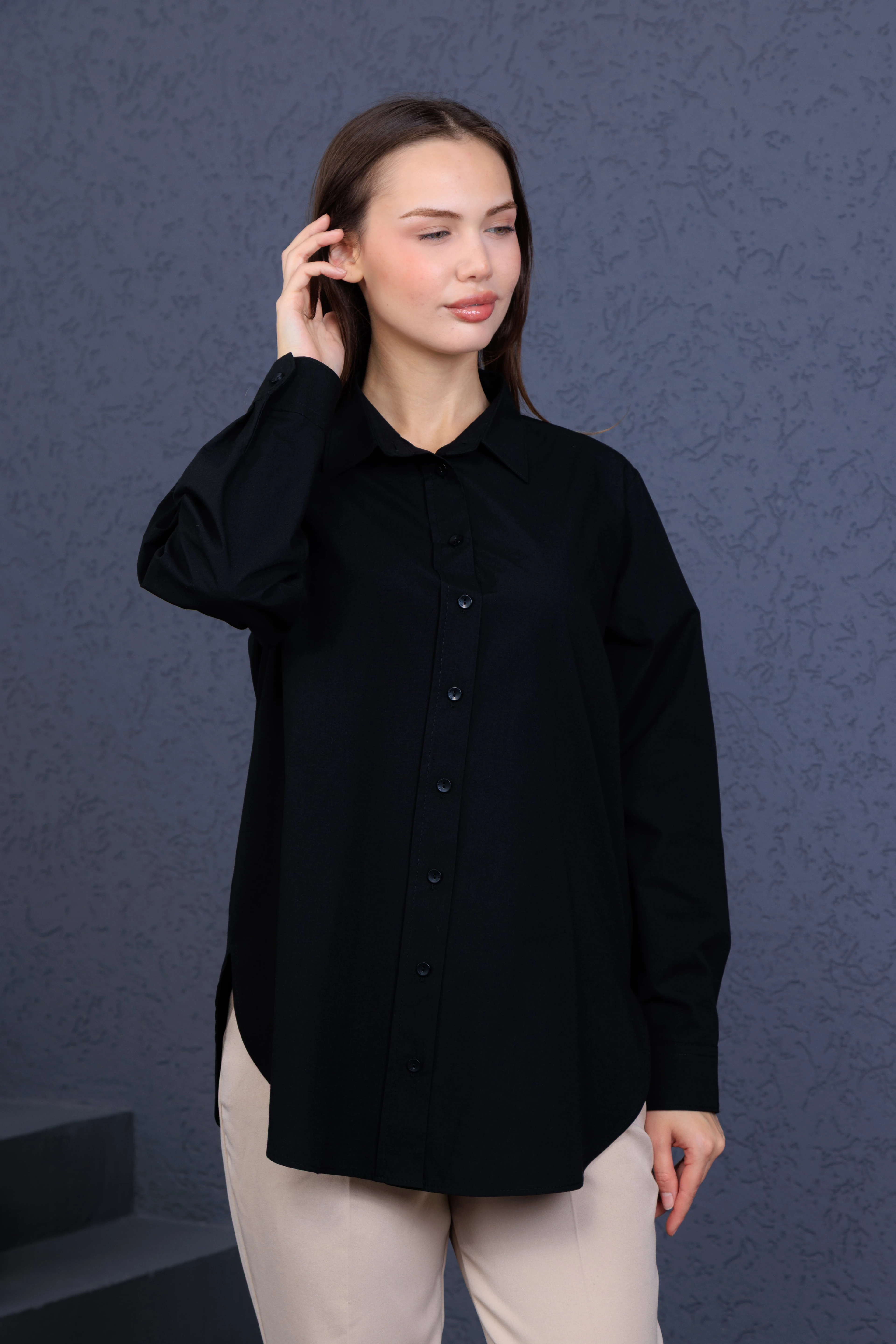 Elony Kadın Poplin Gömlek – Şık & Tarz