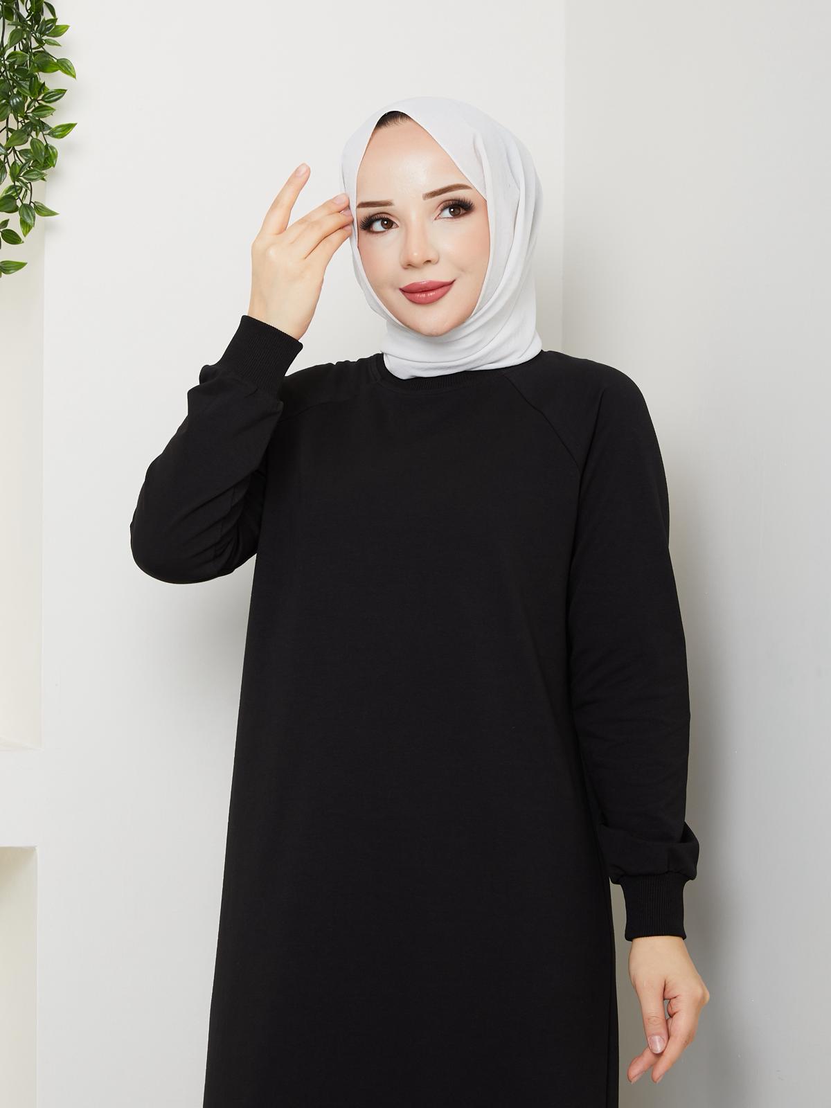 Kadın Basic Spor Tesettür Elbise – Konforlu & Rahat