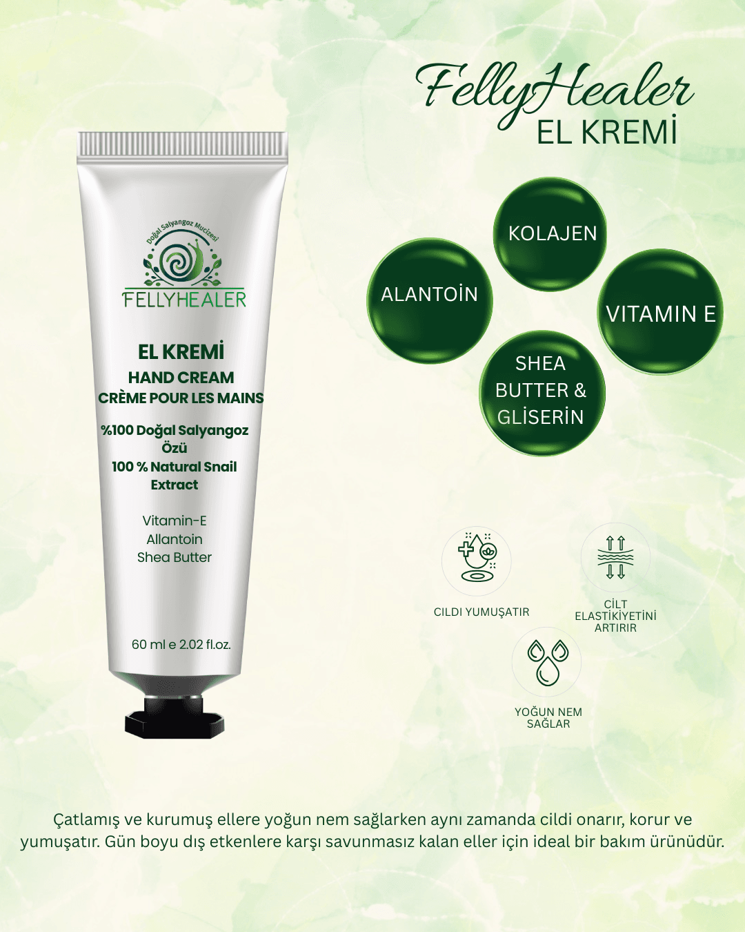 FELLYHEALER EL KREMİ