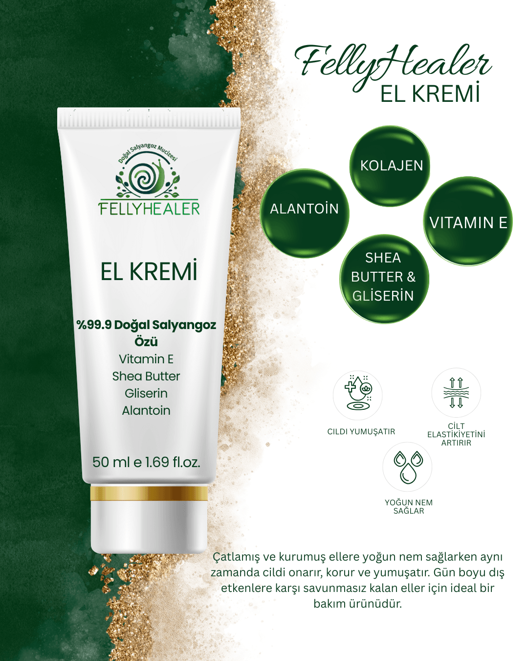 FELLYHEALER EL KREMİ