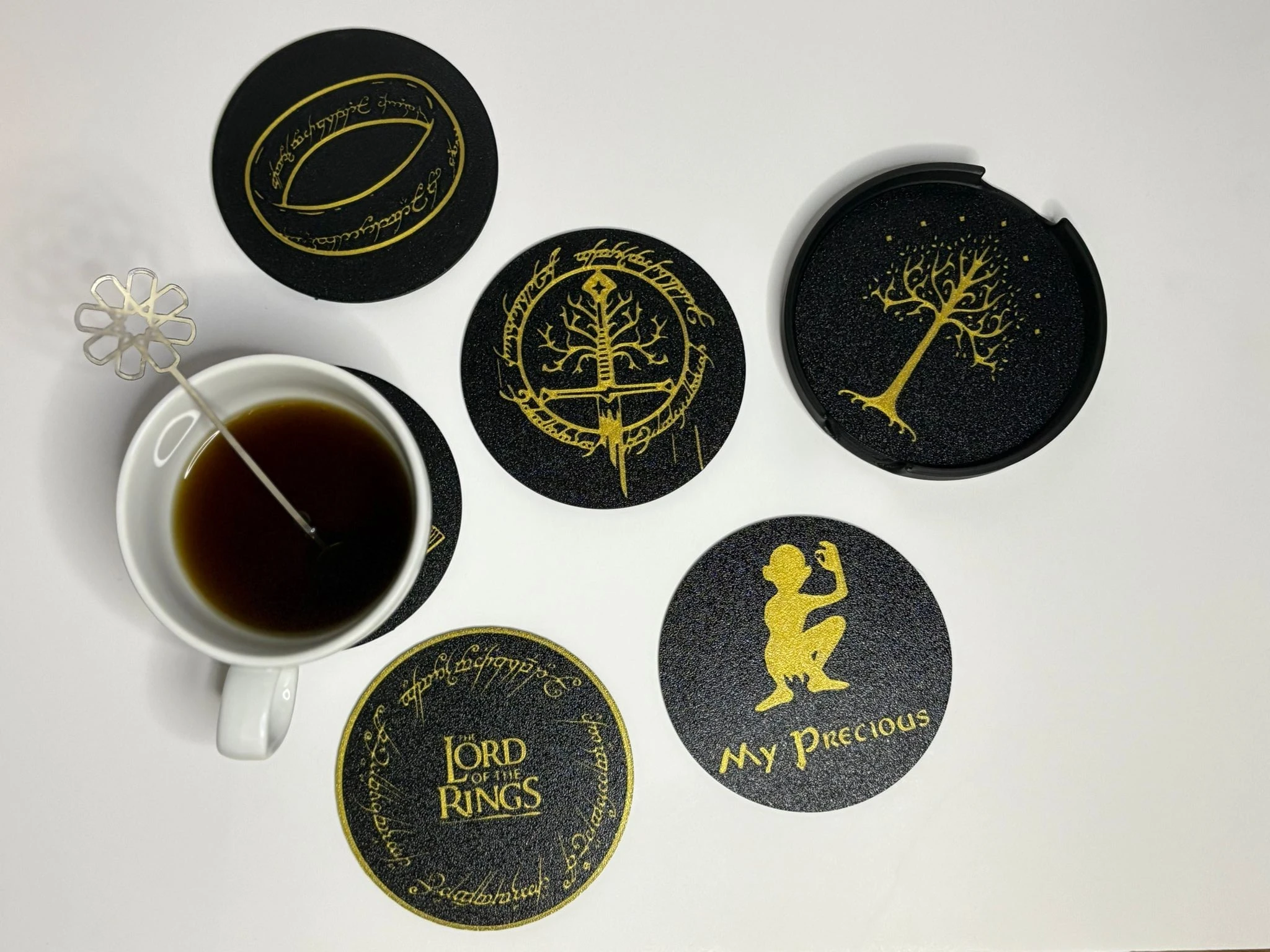 Lord of the Rings bardak altlıkları