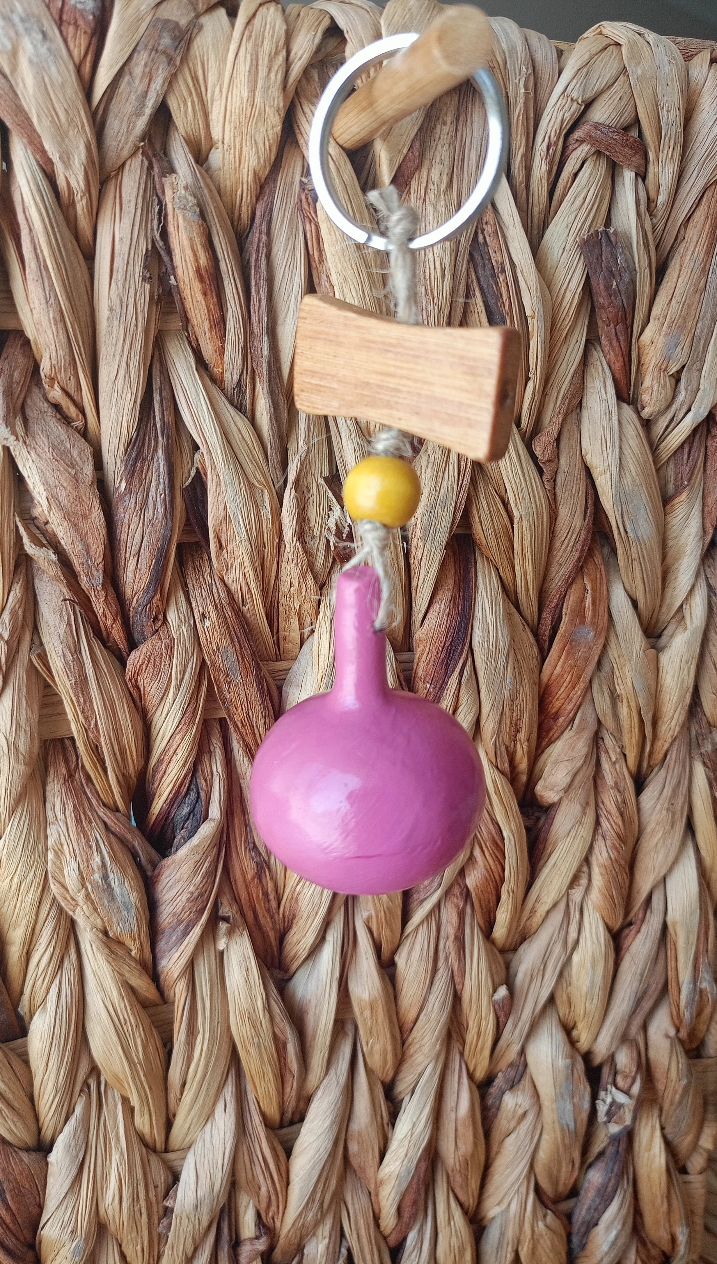 Su Kabağı Anahtarlık - Pembe